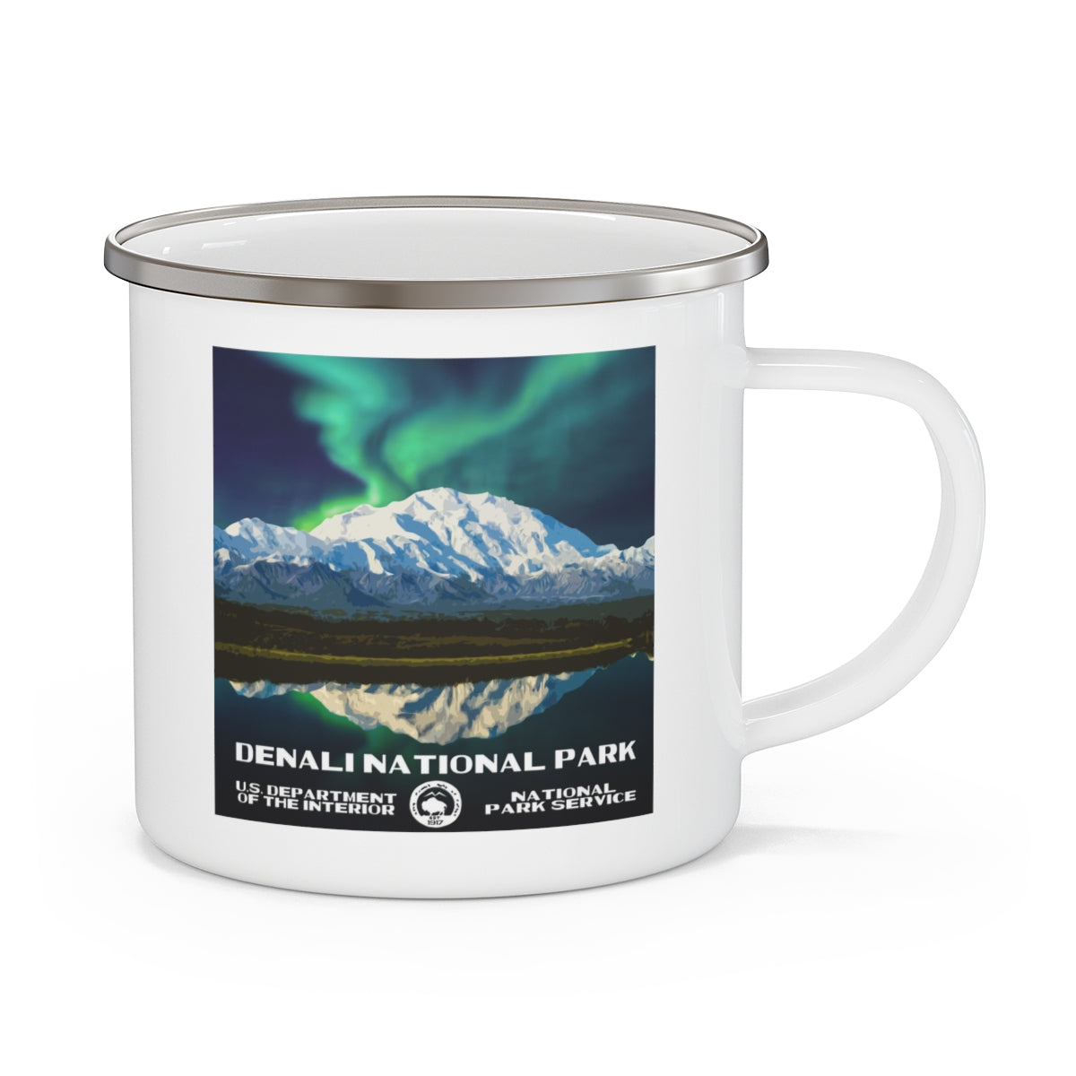 Glacier National Park Mug - Glacier Coffee Mug - Enamel Camping