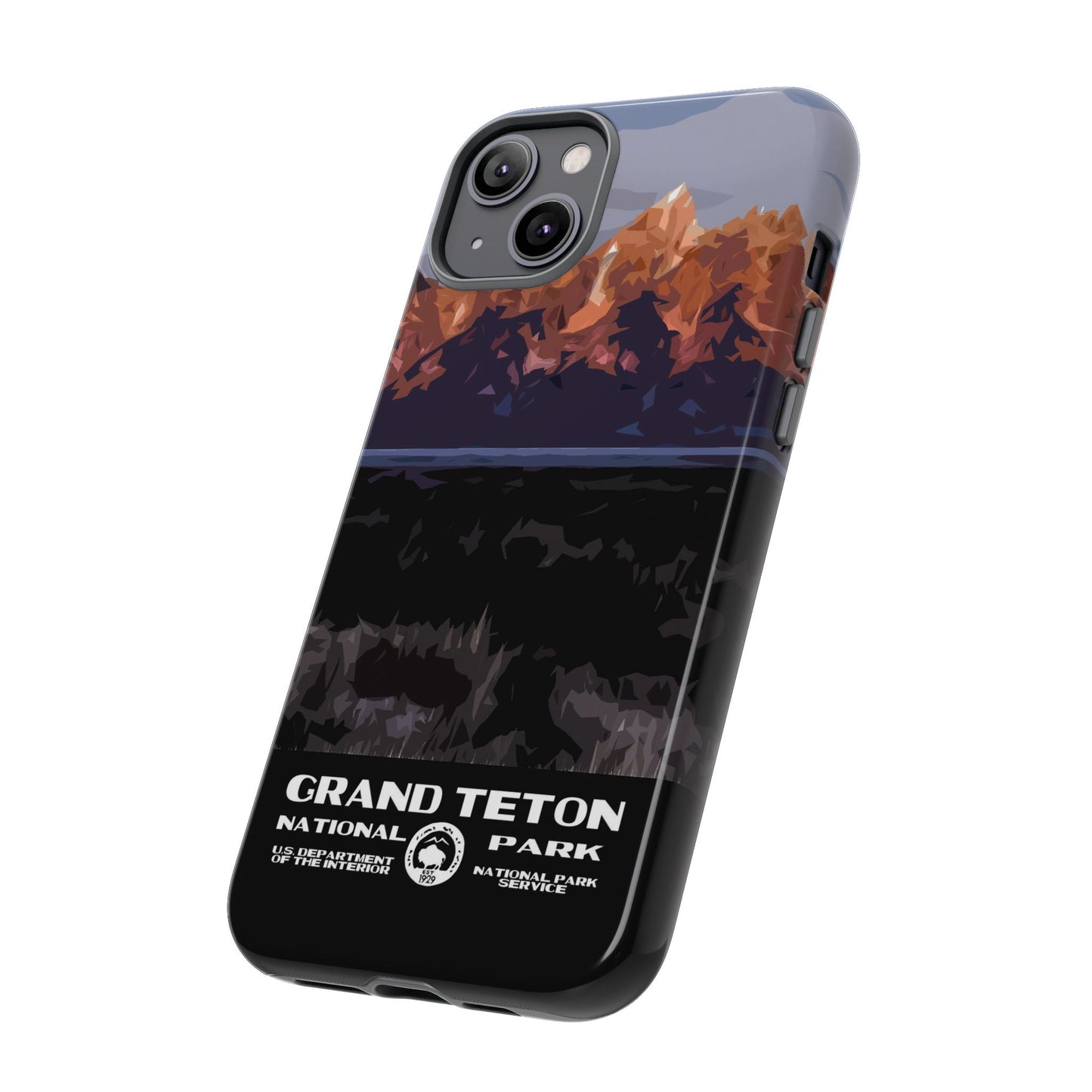 Grand Teton National Park Phone Case - WPA Style