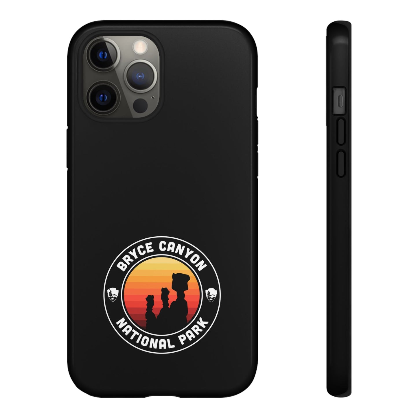 Bryce Canyon National Park Phone Case - Round Emblem Design