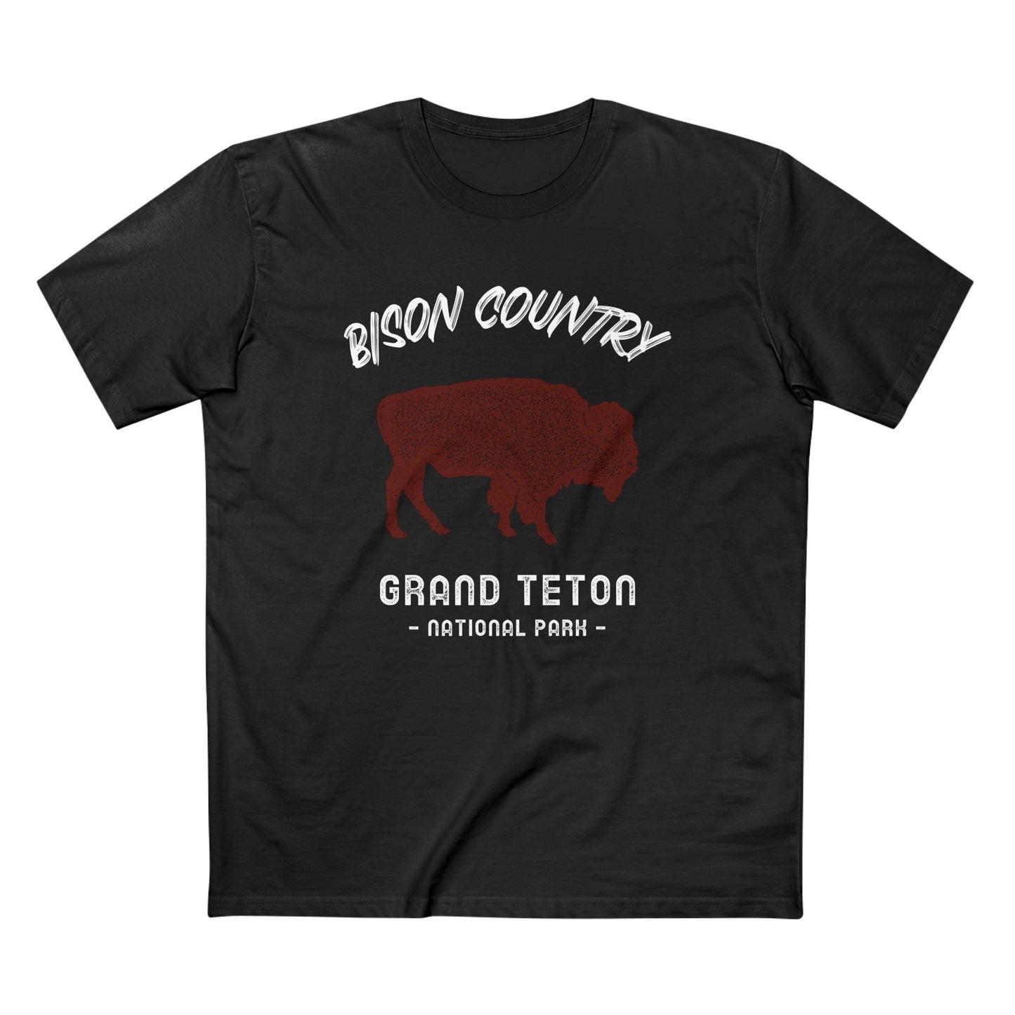 Grand Teton National Park T-Shirt - Bison Country