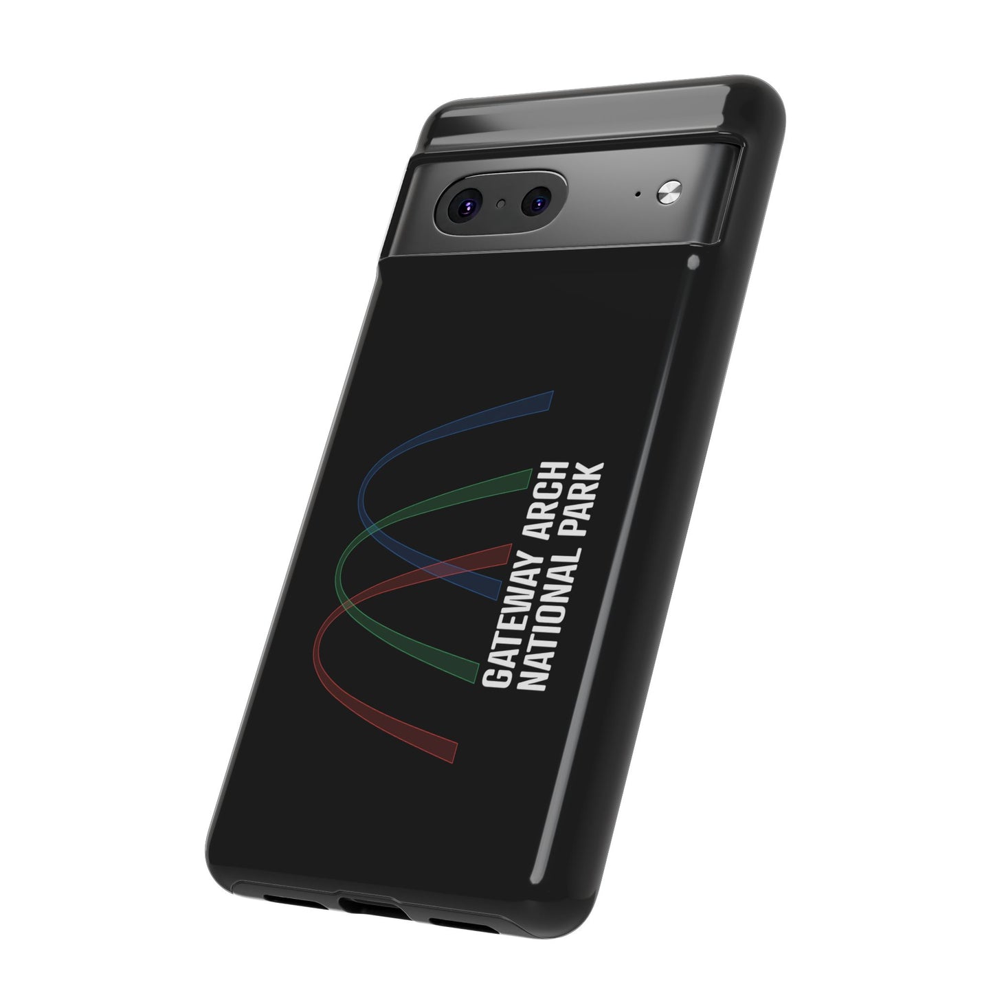 Gateway Arch National Park Phone Case - Histogram Design