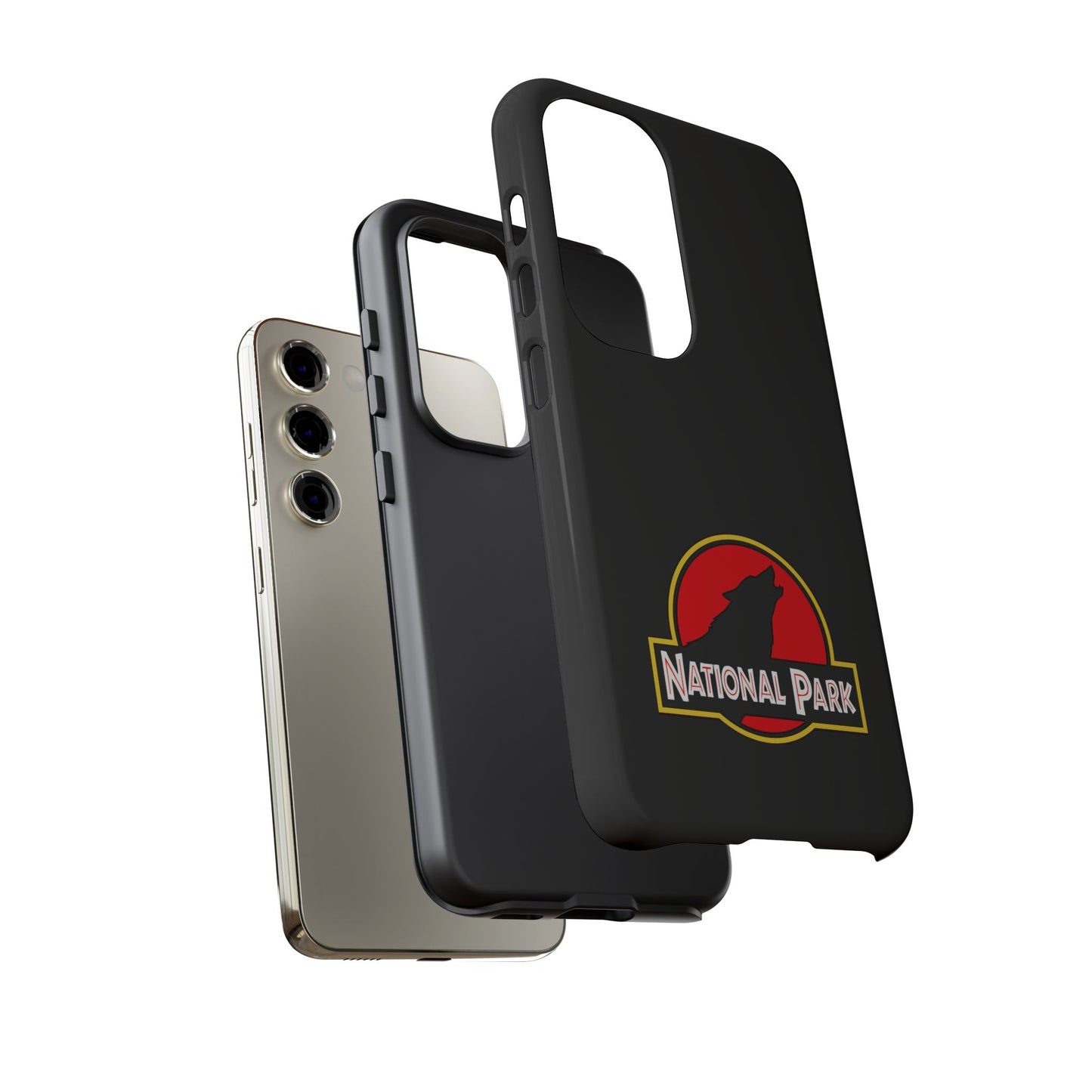 Wolf National Park Phone Case - Parody Logo