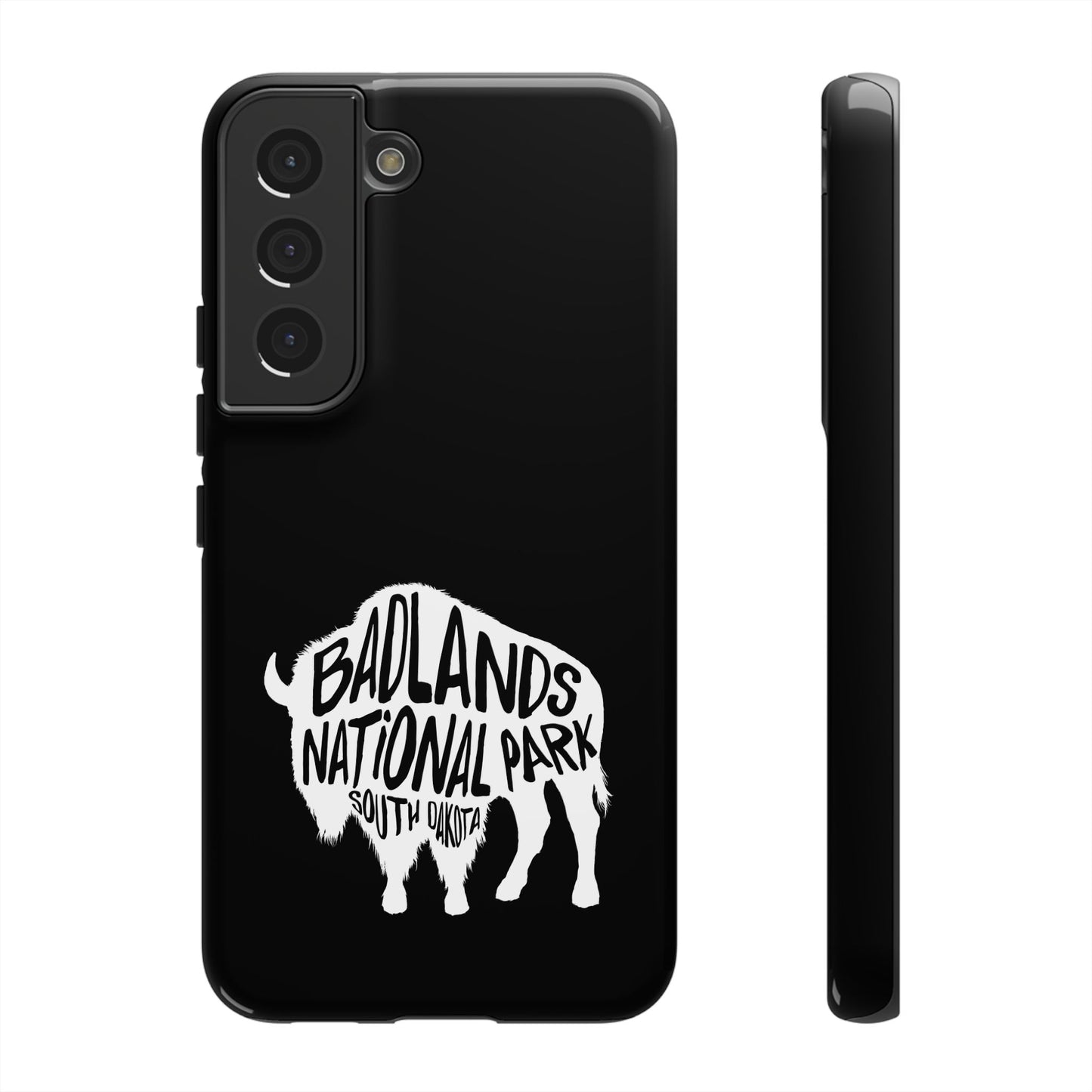 Badlands National Park Phone Case - Bison Design