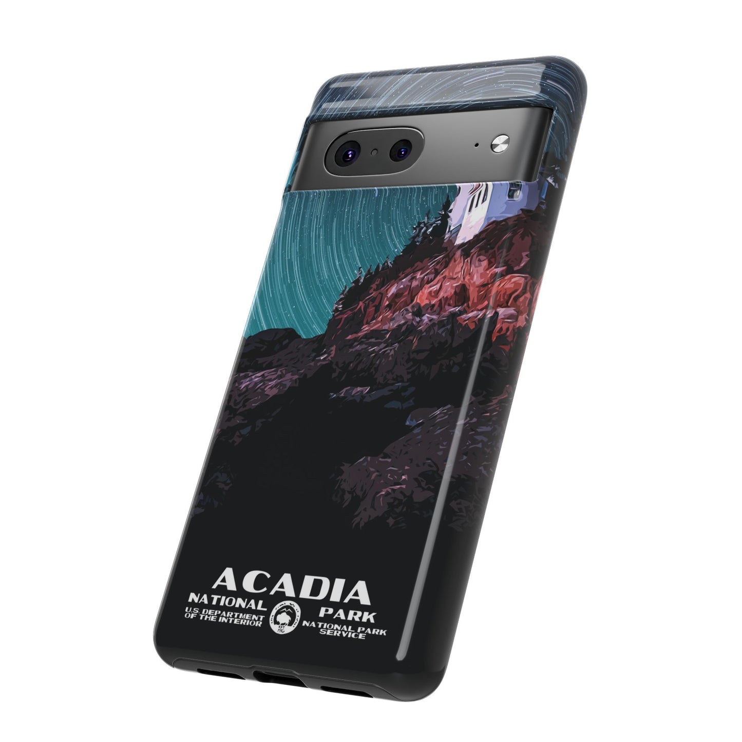 Acadia National Park Phone Case - WPA Style