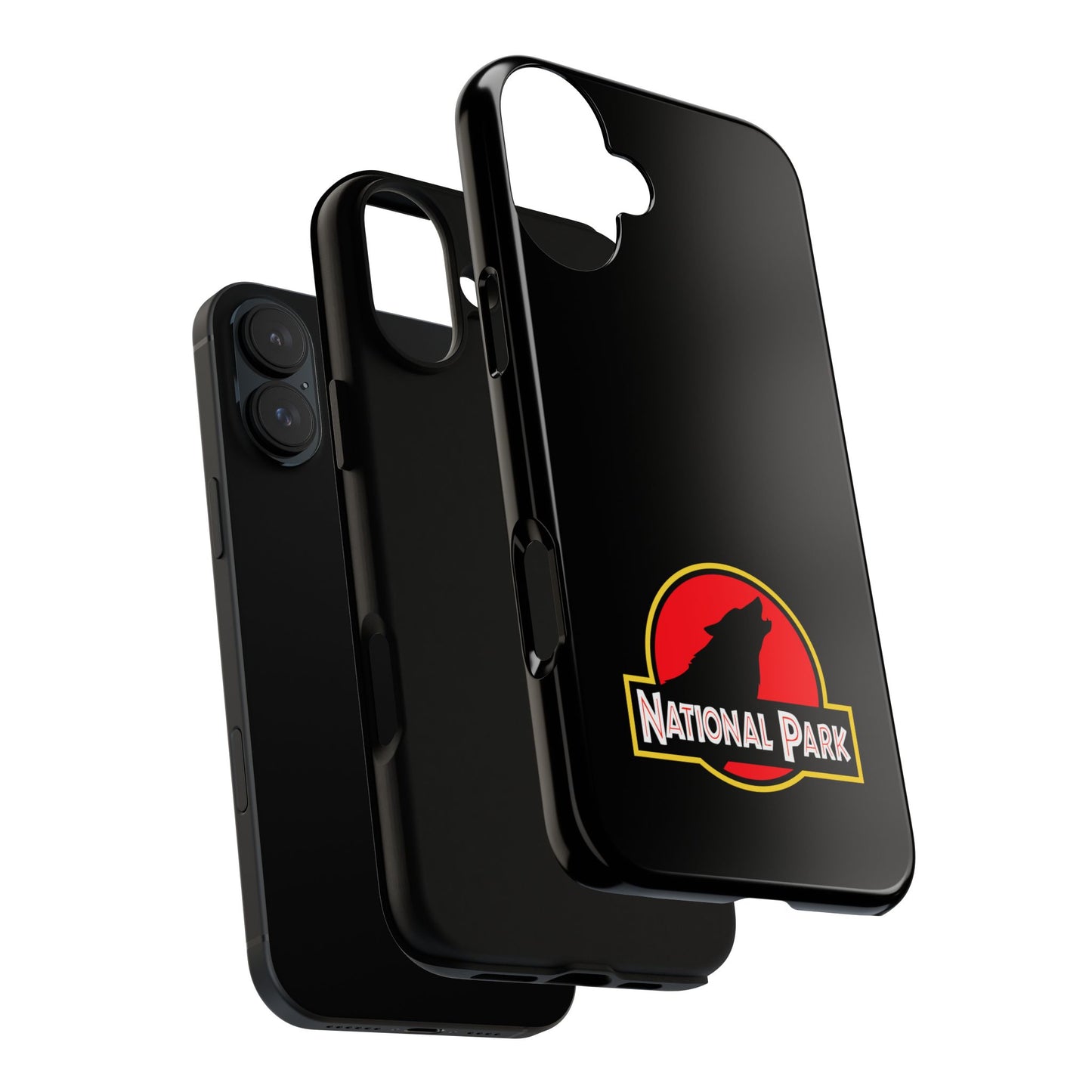 Wolf National Park Phone Case - Parody Logo