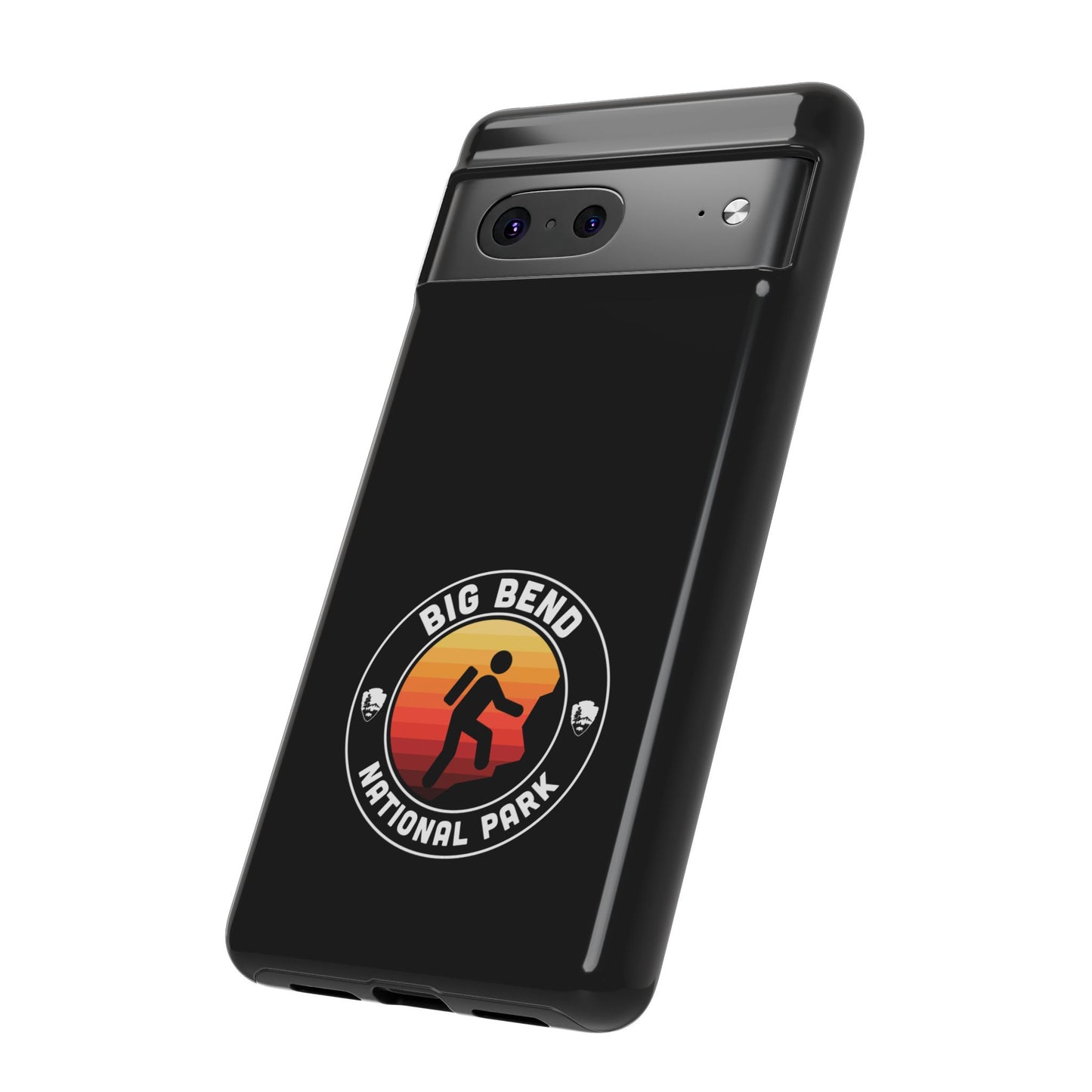 Big Bend National Park Phone Case - Round Emblem Design