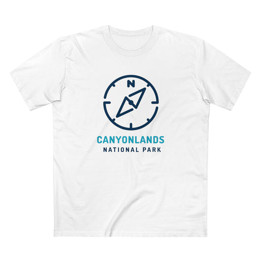 Canyonlands National Park T-Shirt Compass Design