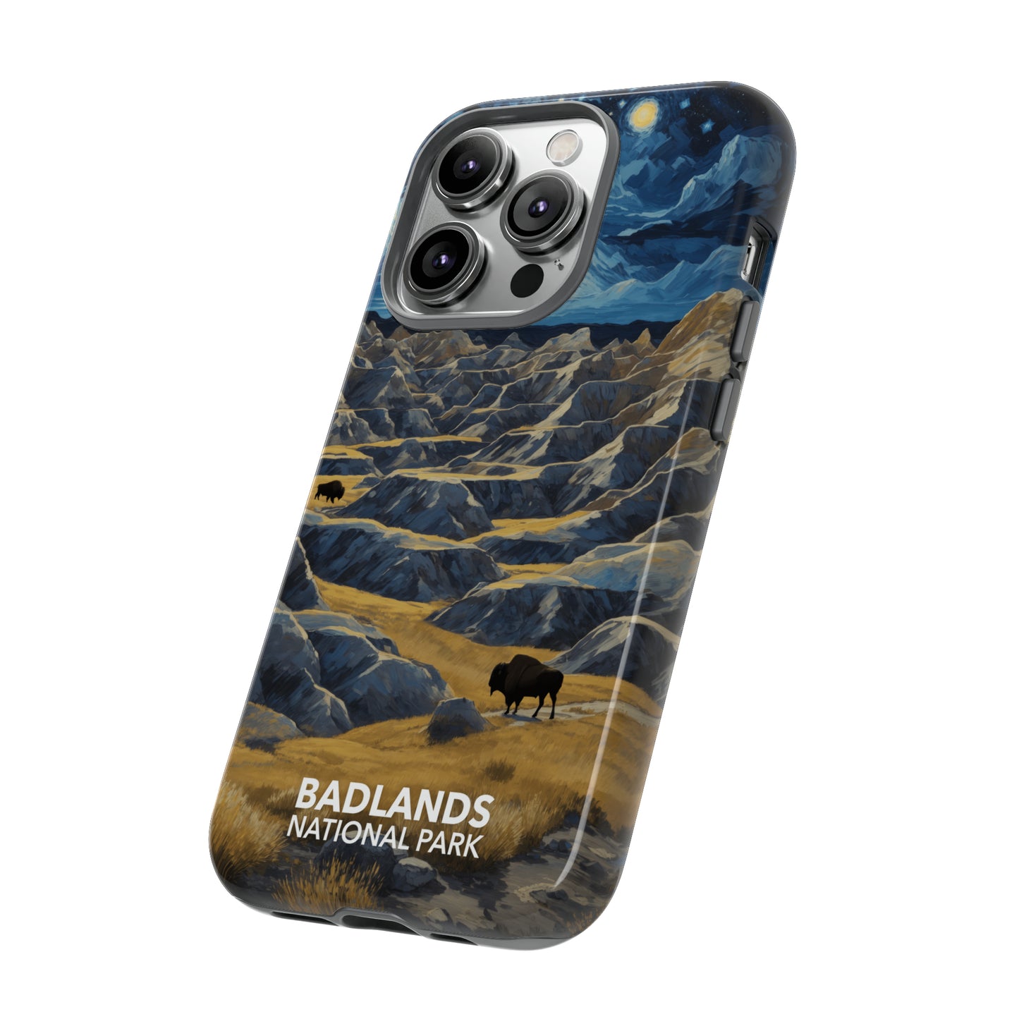 Badlands National Park Phone Case - Starry Night