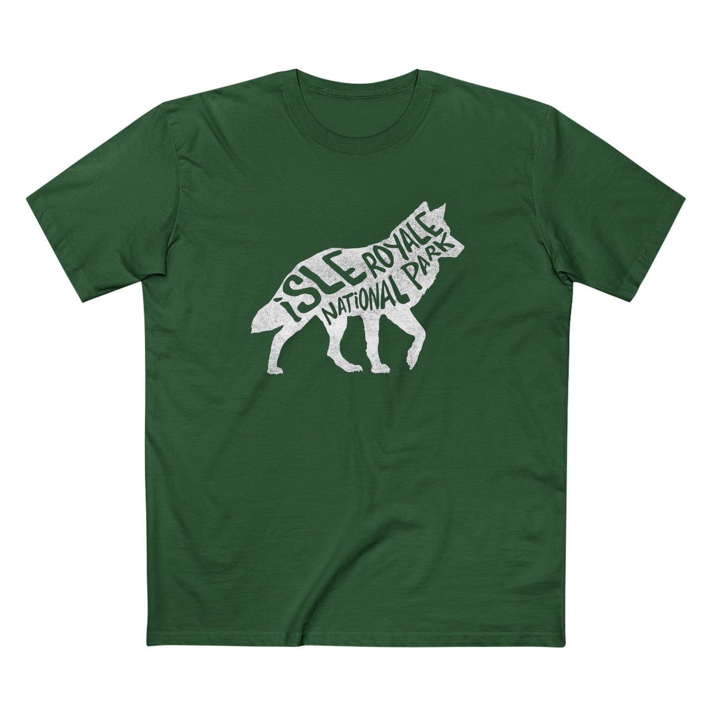Isle Royale National Park T-Shirt - Gray Wolf