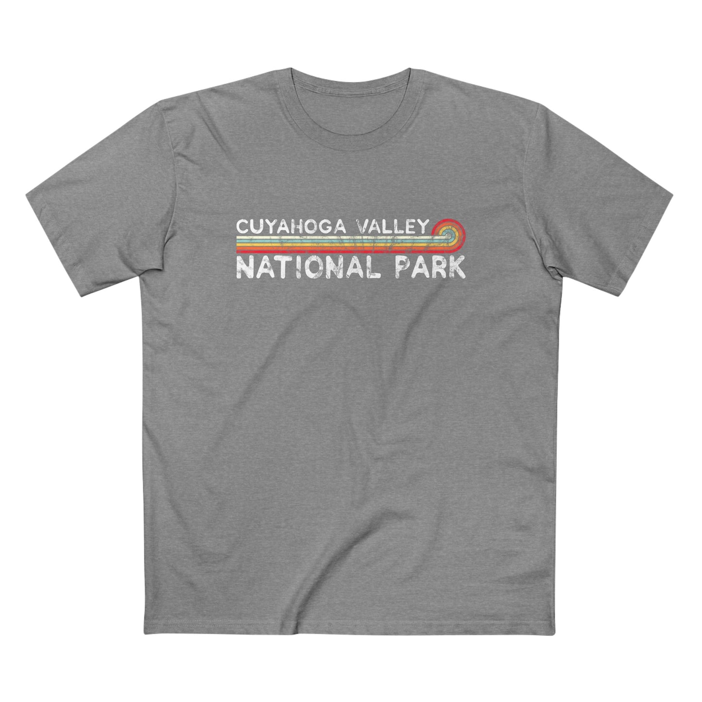 Cuyahoga Valley National Park T-Shirt - Vintage Stretched Sunrise