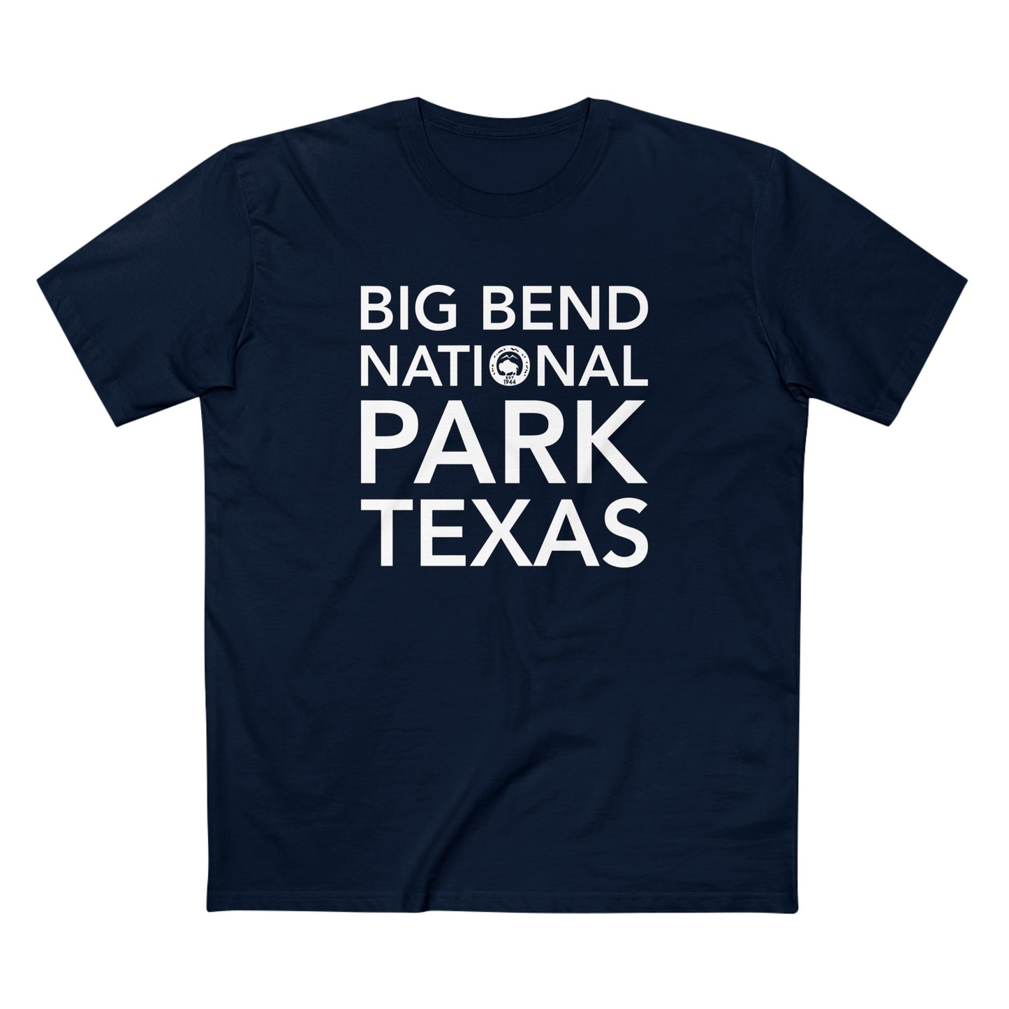 Big Bend National Park T-Shirt Block Text