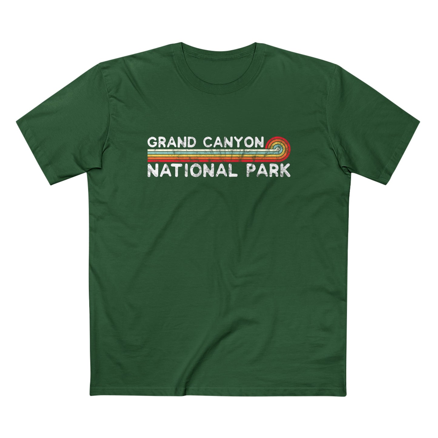 Grand Canyon National Park T-Shirt - Vintage Stretched Sunrise