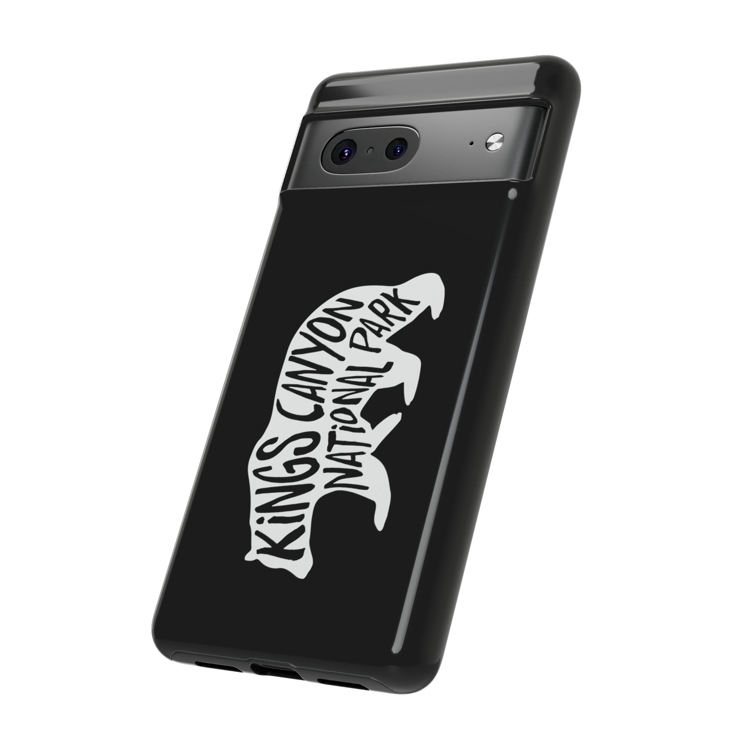 Kings Canyon National Park Phone Case - Black Bear Design