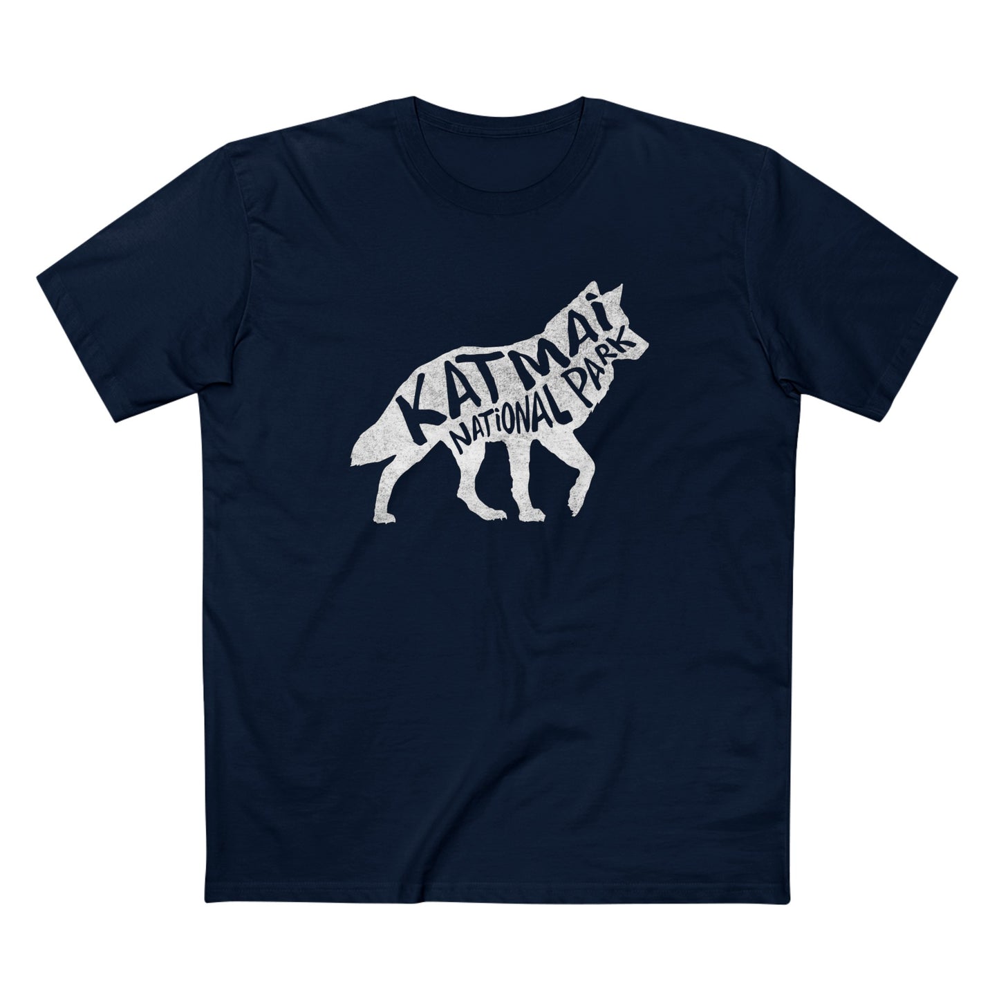 Katmai National Park T-Shirt - Gray Wolf