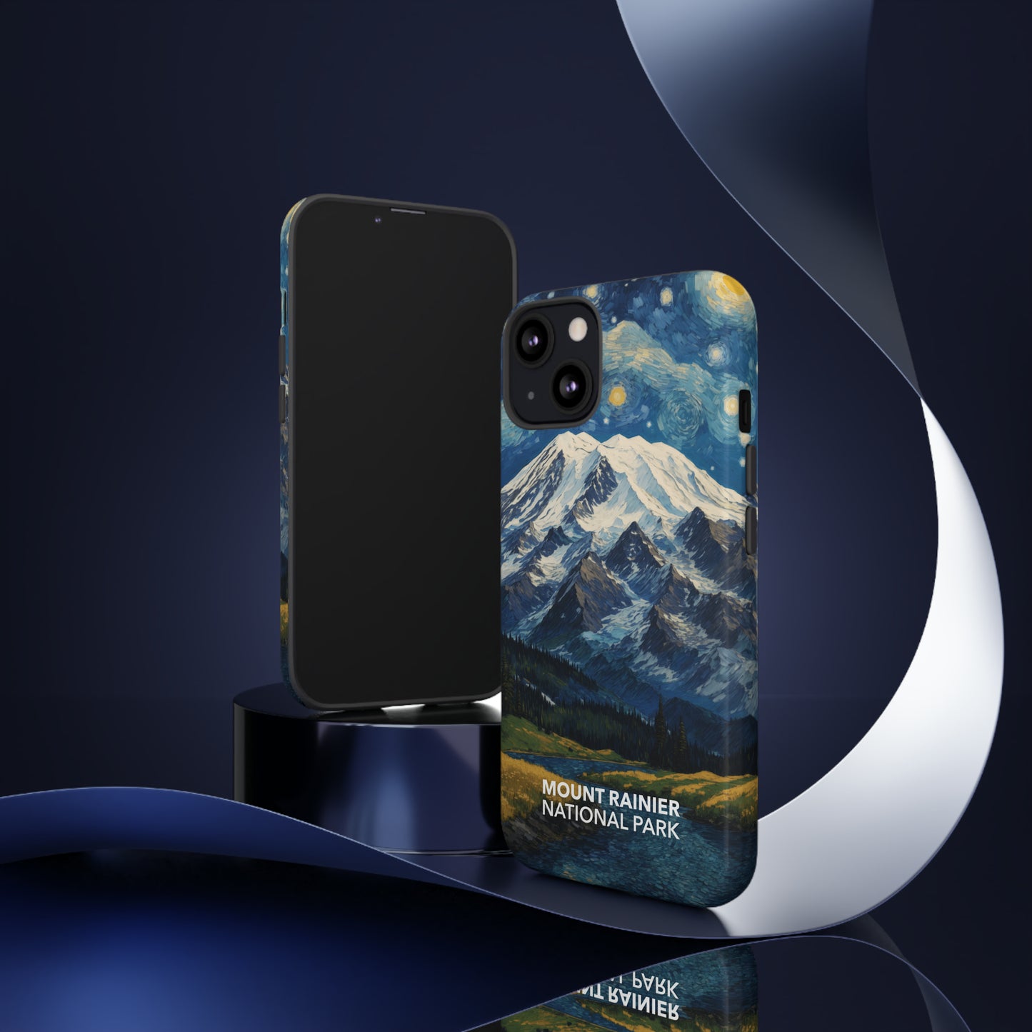 Mount Rainier National Park Phone Case - Starry Night