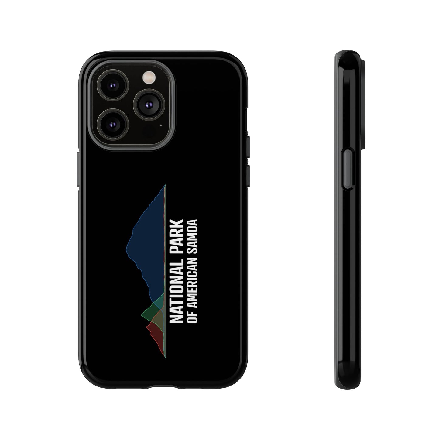 National Park of American Samoa Phone Case - Histogram Design