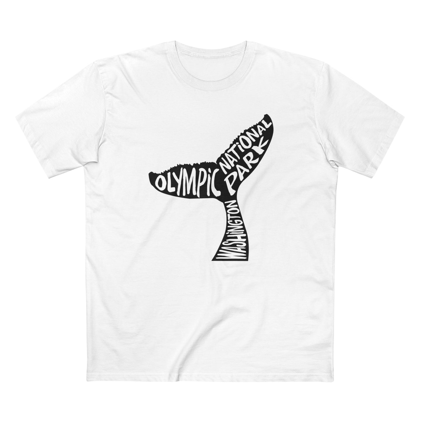 Olympic National Park T-Shirt - Whale Tail