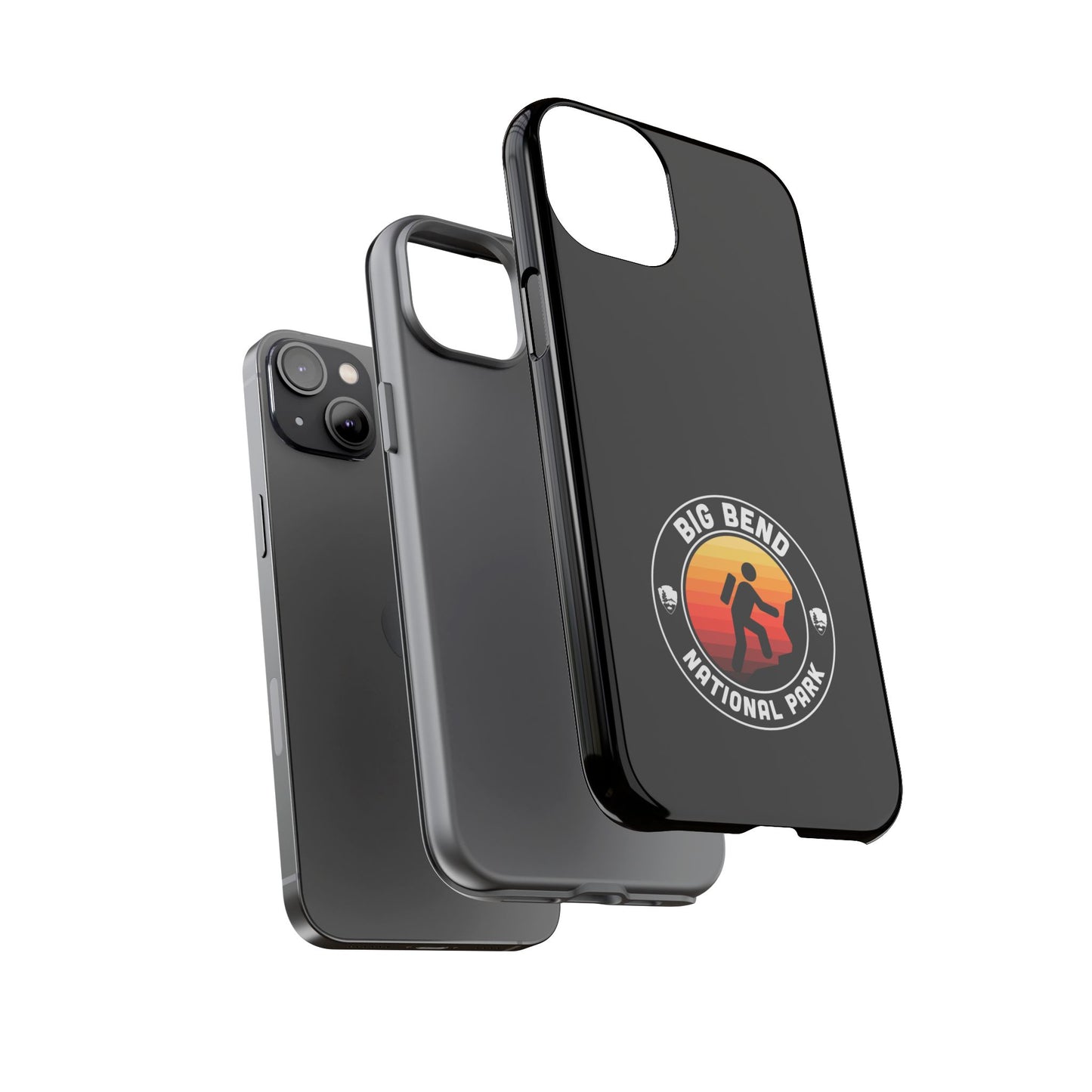 Big Bend National Park Phone Case - Round Emblem Design