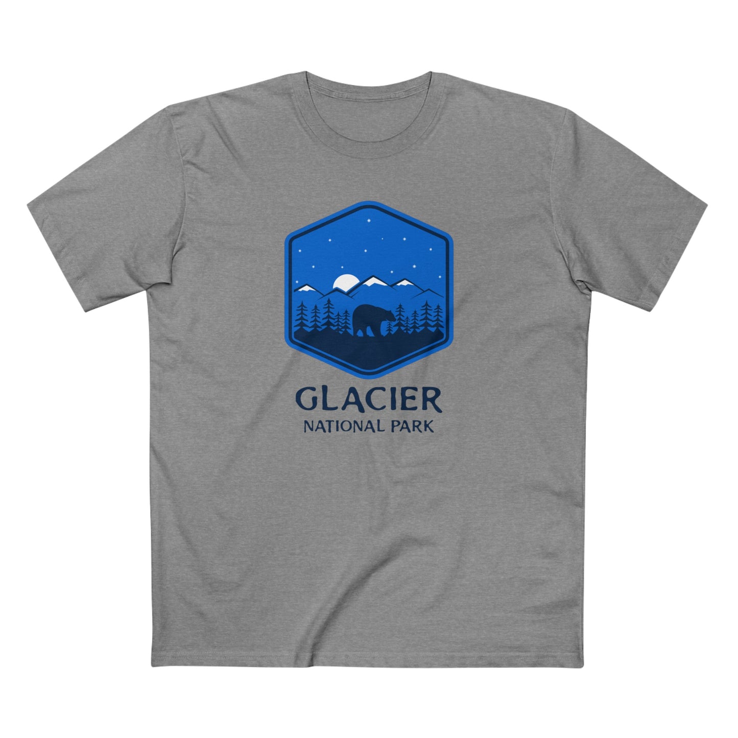 Glacier National Park T-Shirt - Bear Graphic