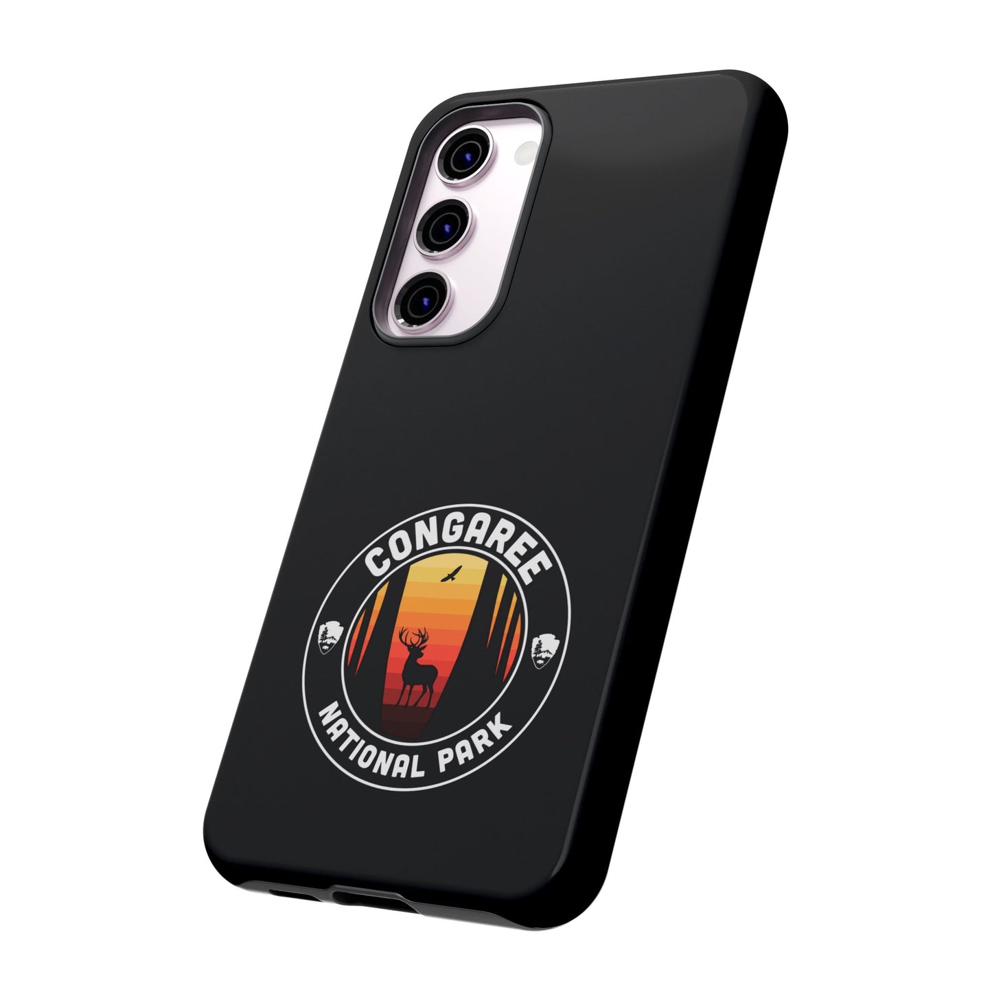 Congaree National Park Phone Case - Round Emblem Design