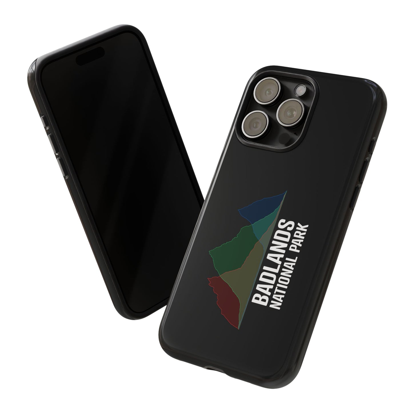 Badlands National Park Phone Case - Histogram Design