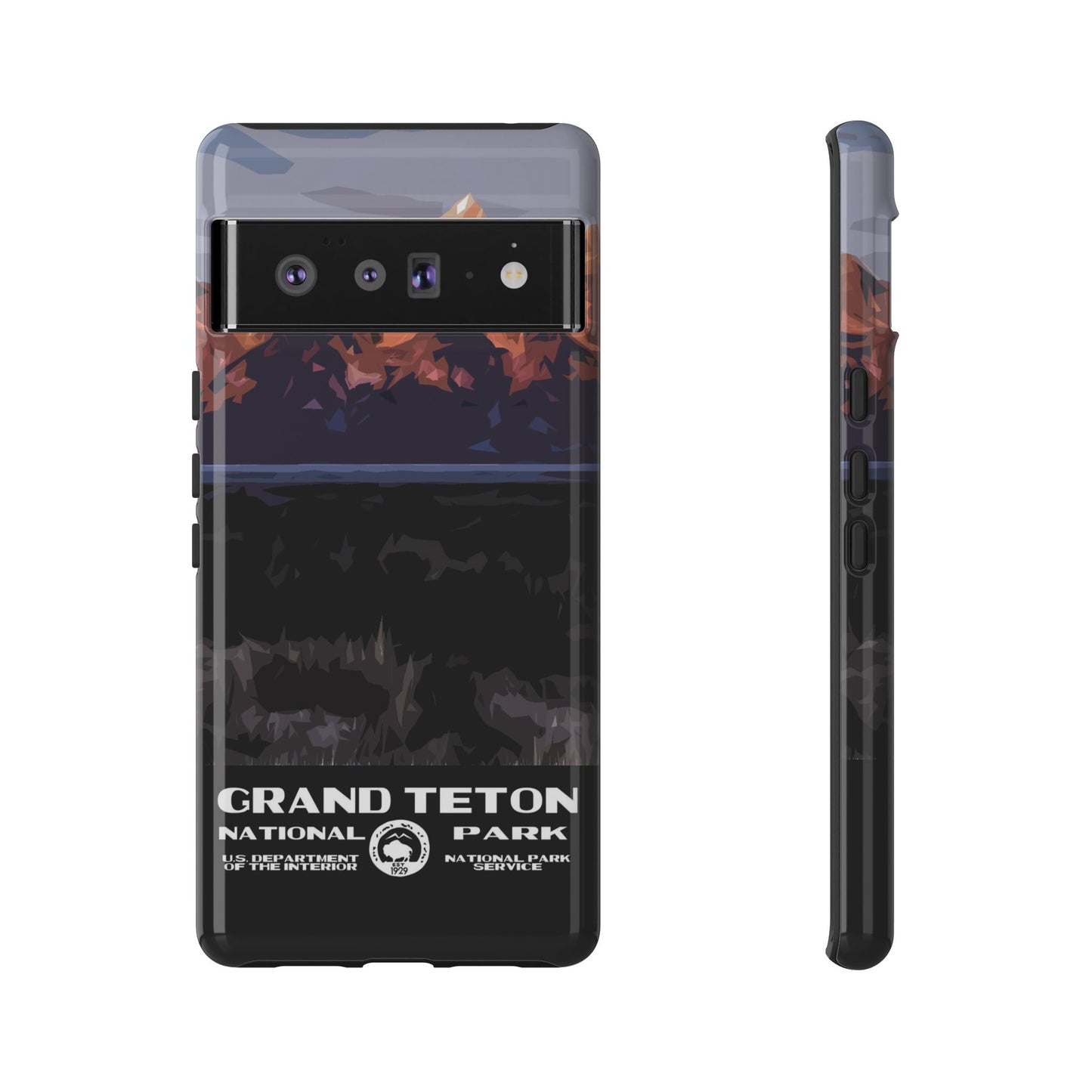 Grand Teton National Park Phone Case - WPA Style