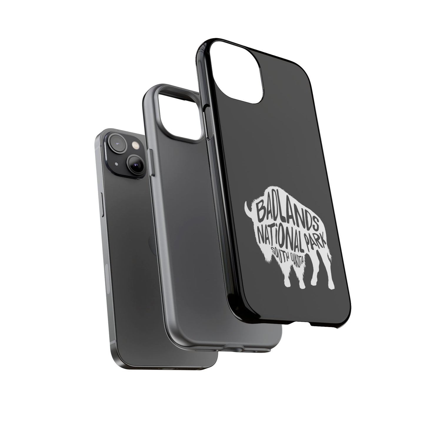 Badlands National Park Phone Case - Bison Design