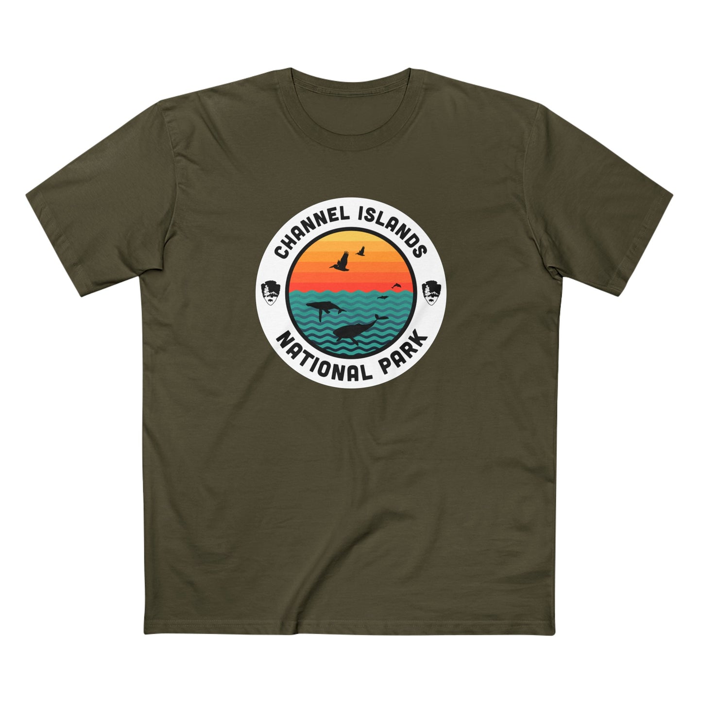 Channel Islands National Park - Round Badge Design