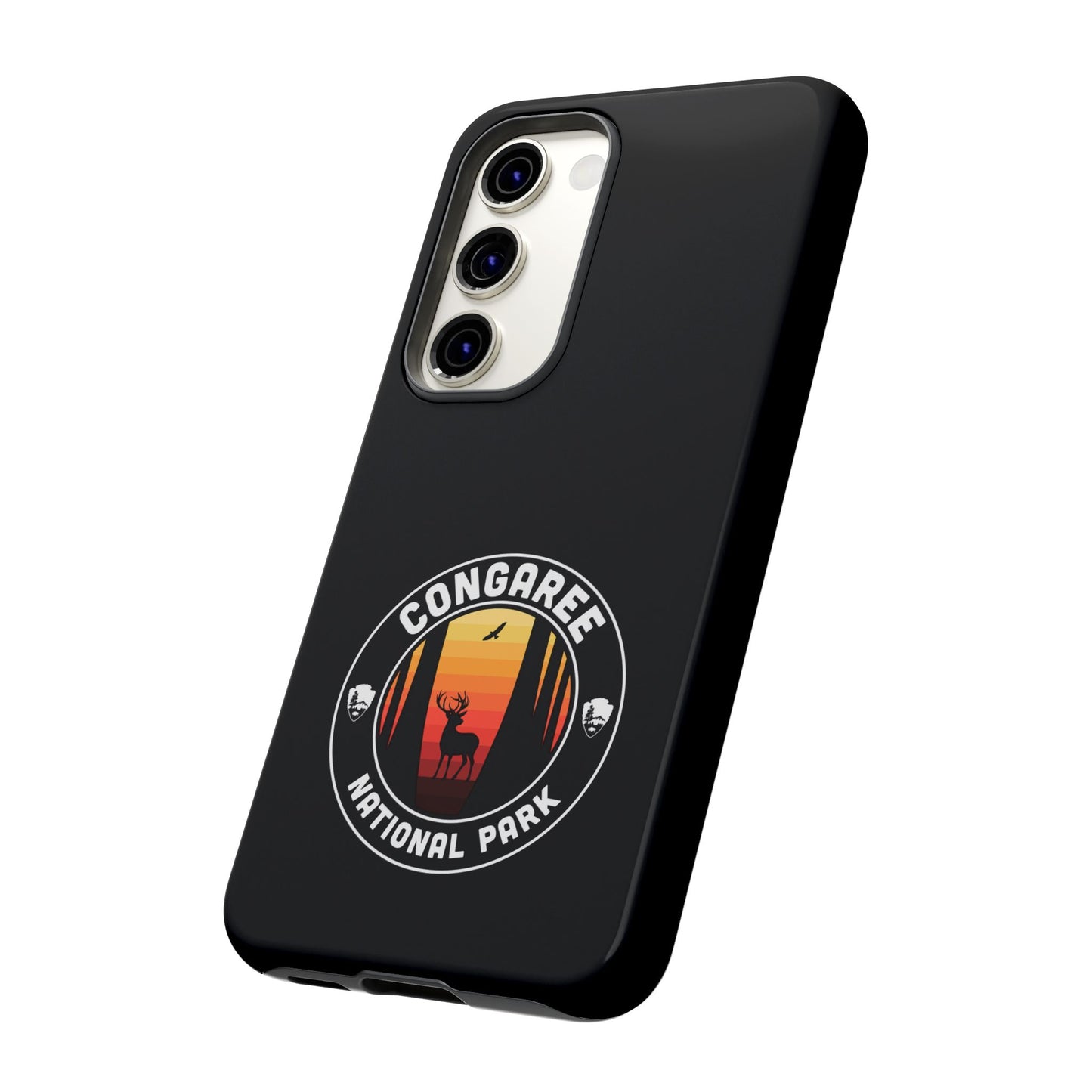 Congaree National Park Phone Case - Round Emblem Design