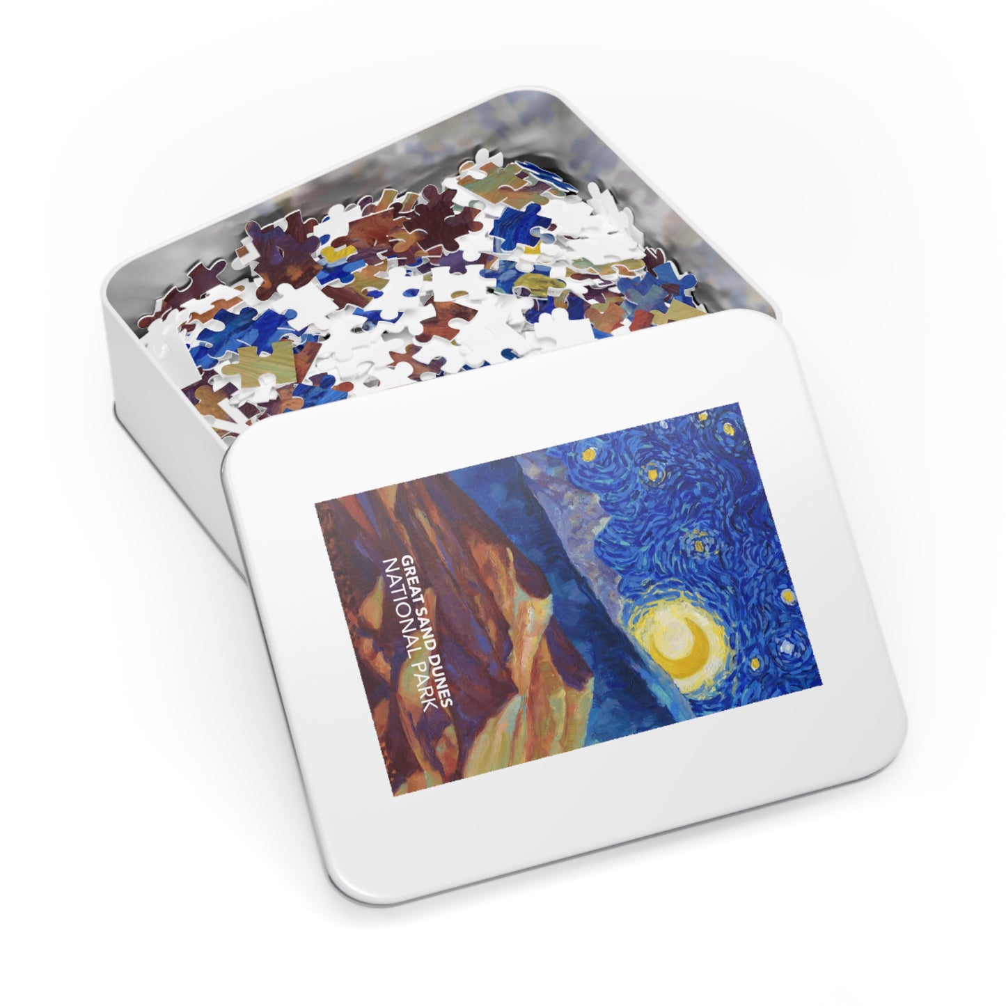 Great Sand Dunes National Park Jigsaw Puzzle - Starry Night