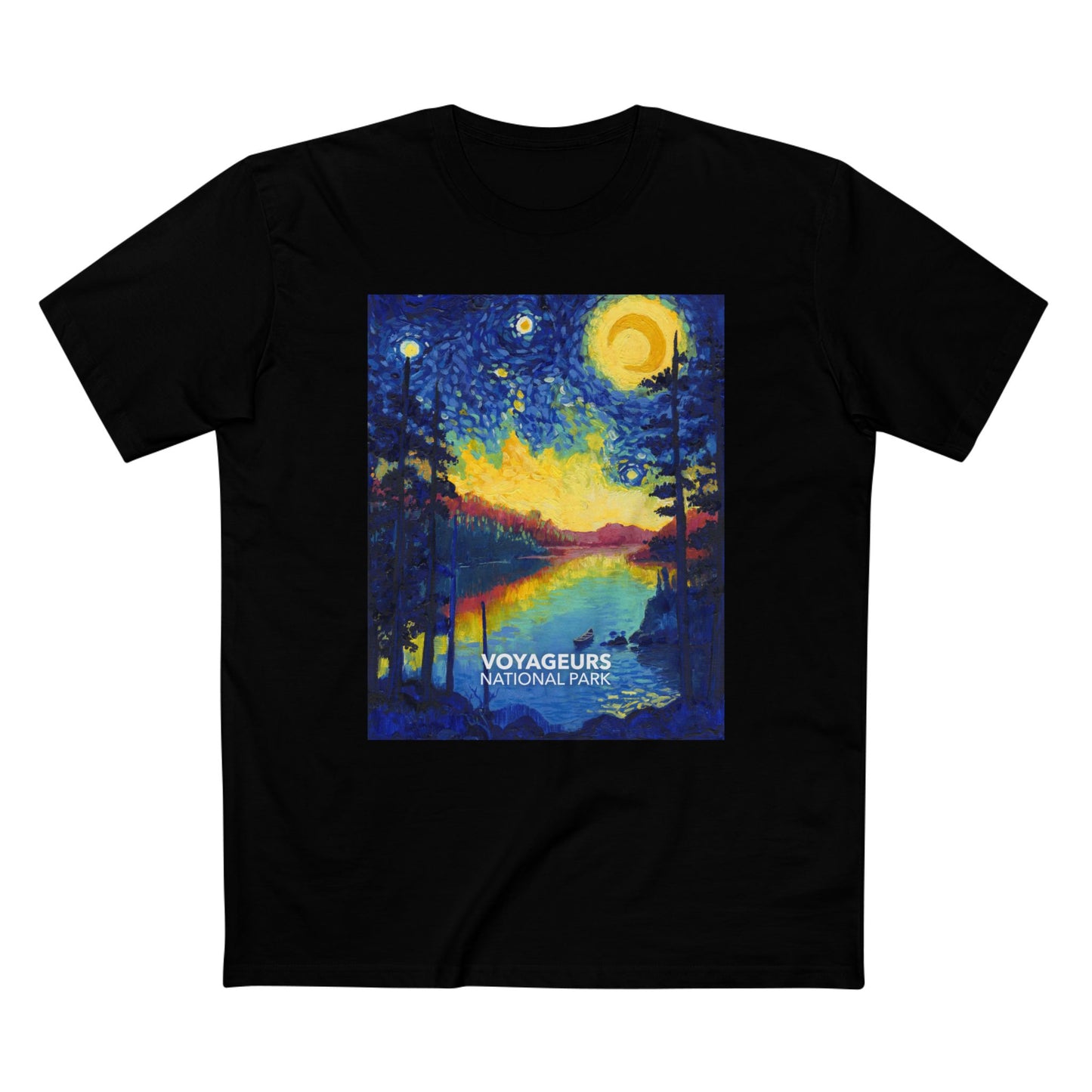 Voyageurs National Park T-Shirt - The Starry Night