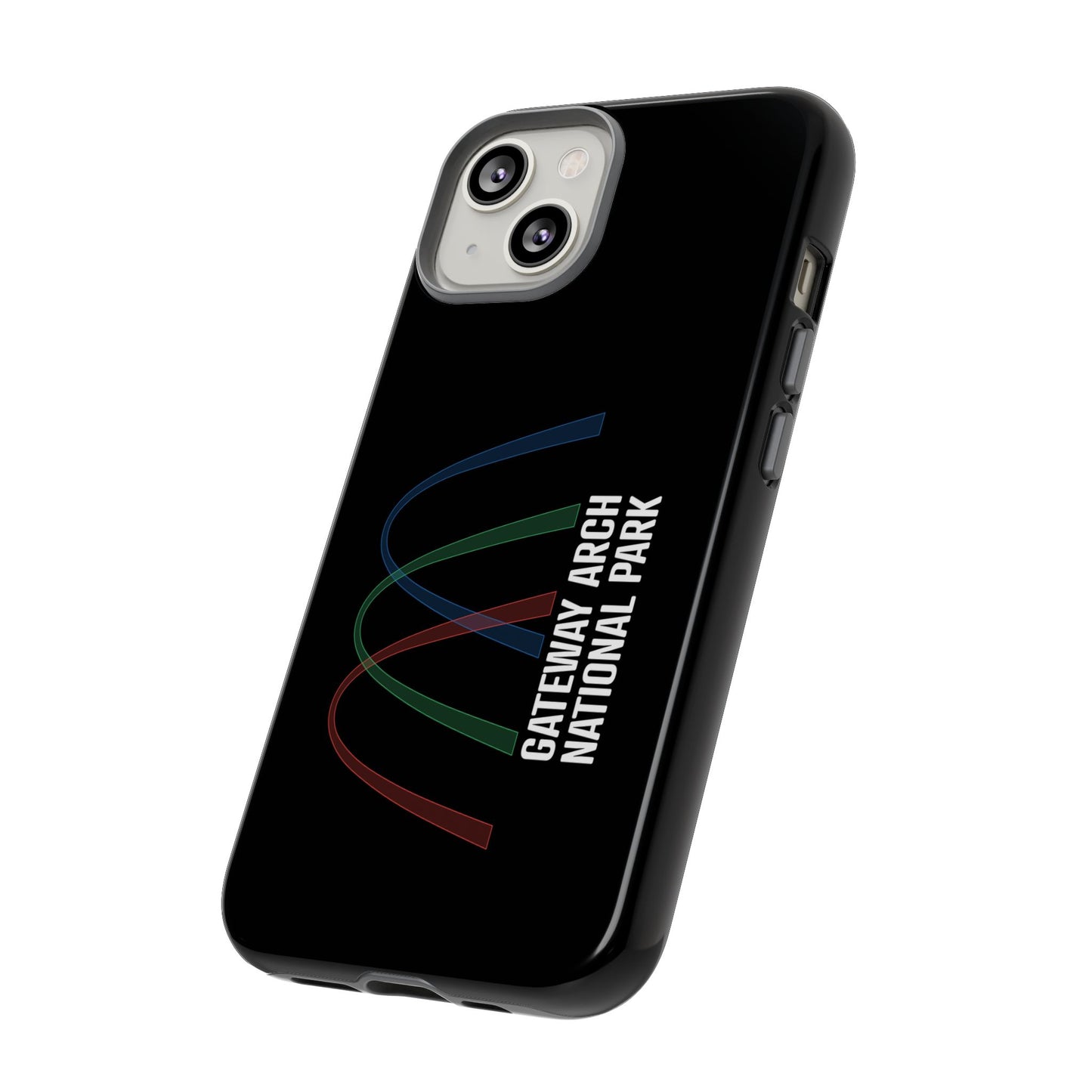 Gateway Arch National Park Phone Case - Histogram Design