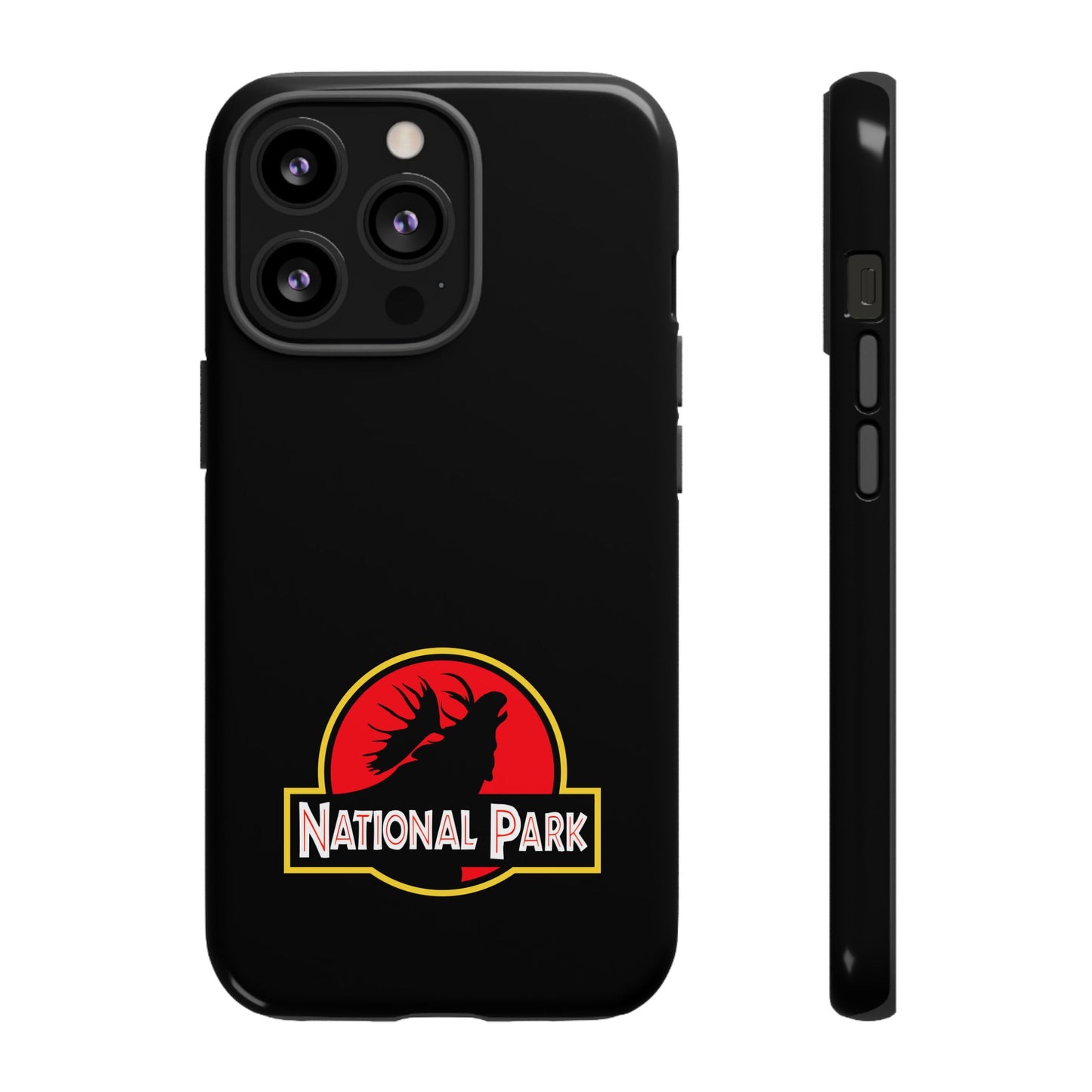 Moose National Park Phone Case - Parody Logo