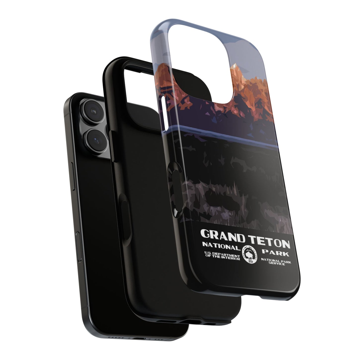 Grand Teton National Park Phone Case - WPA Style