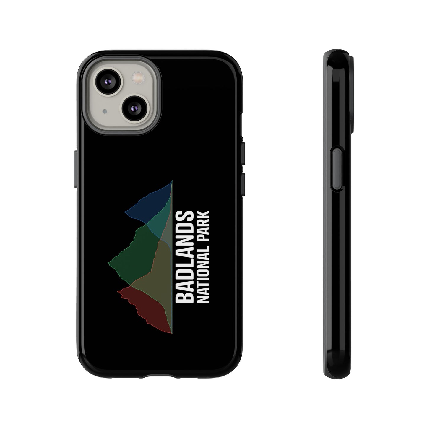 Badlands National Park Phone Case - Histogram Design