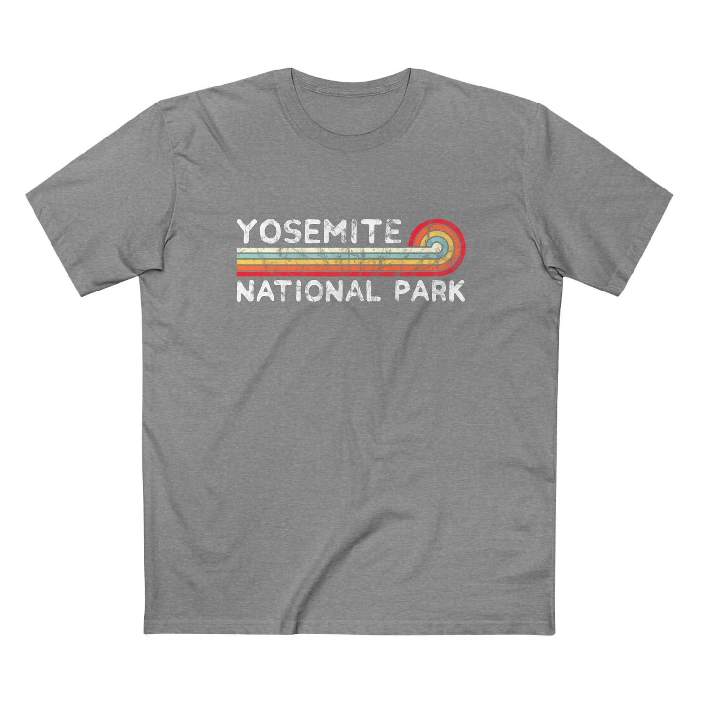 Yosemite National Park T-Shirt - Vintage Stretched Sunrise