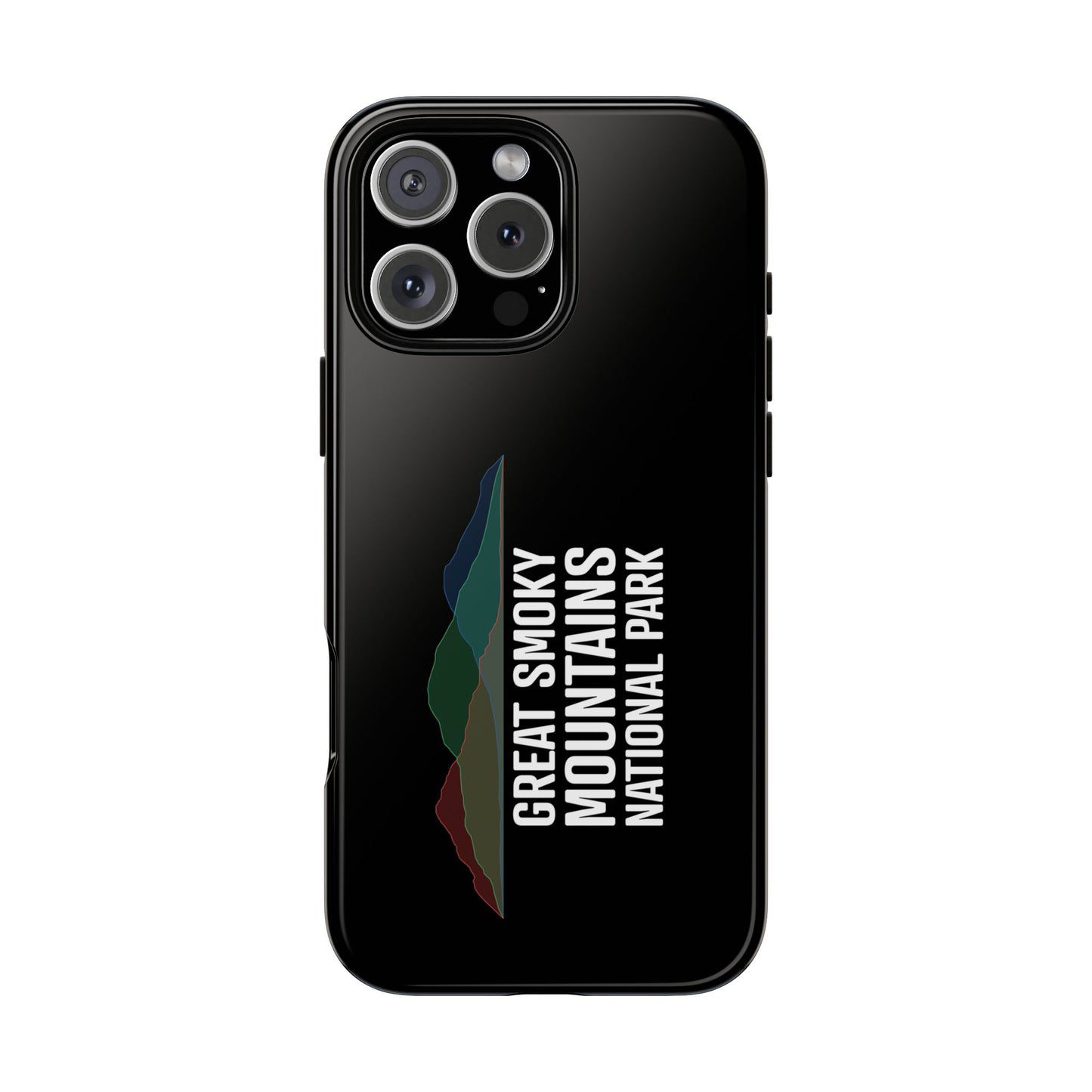 Great Smoky Mountains National Park Phone Case - Histogram Design