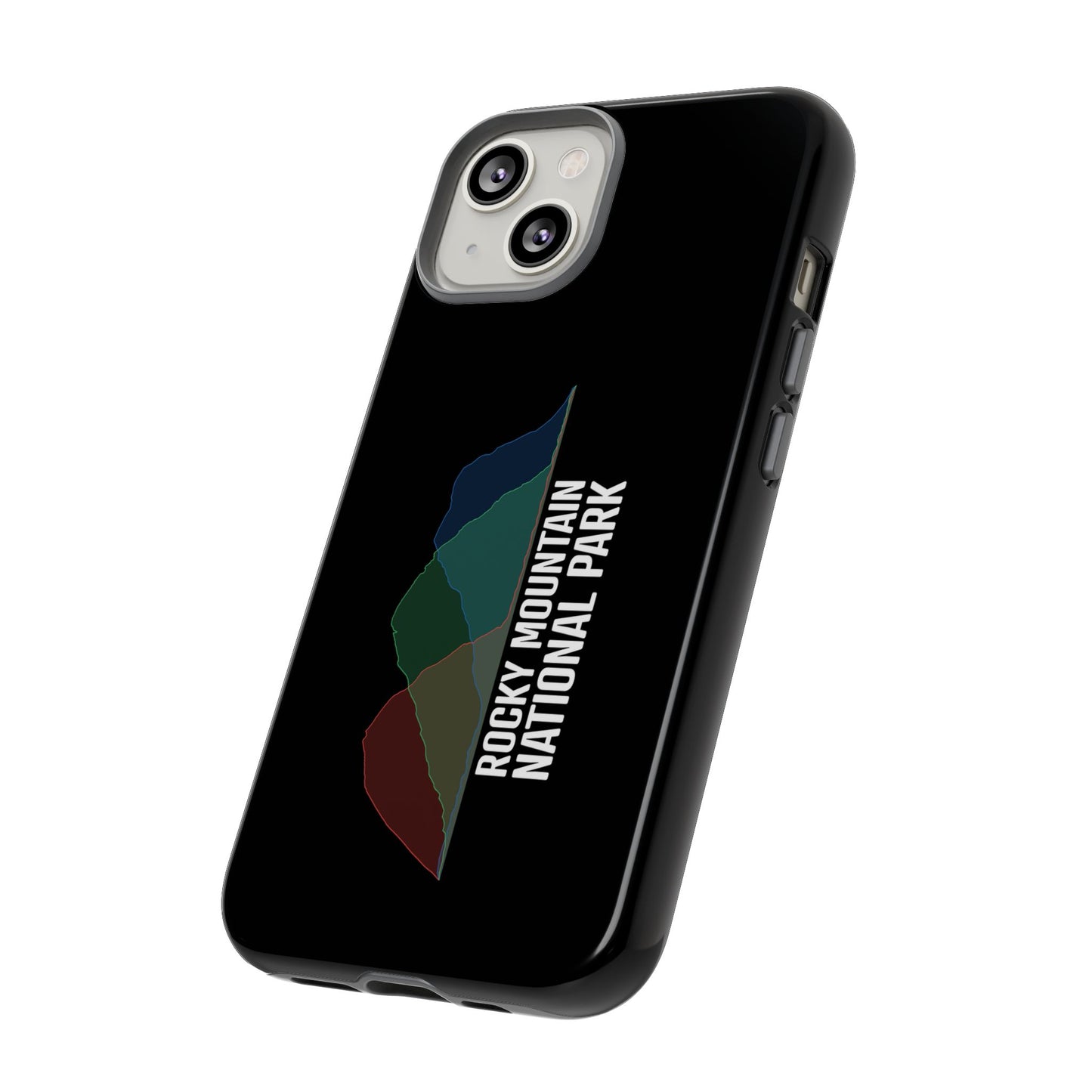 Rocky Mountain National Park Phone Case - Histogram Design