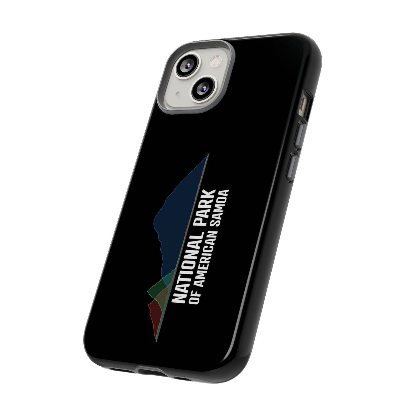 National Park of American Samoa Phone Case - Histogram Design