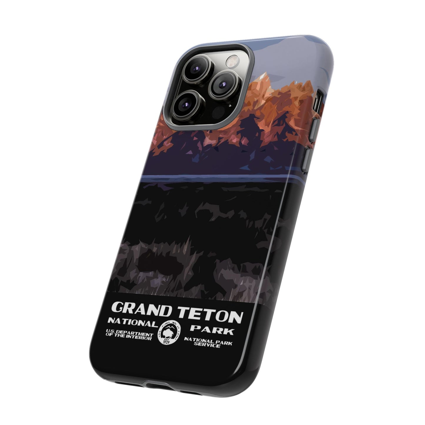 Grand Teton National Park Phone Case - WPA Style