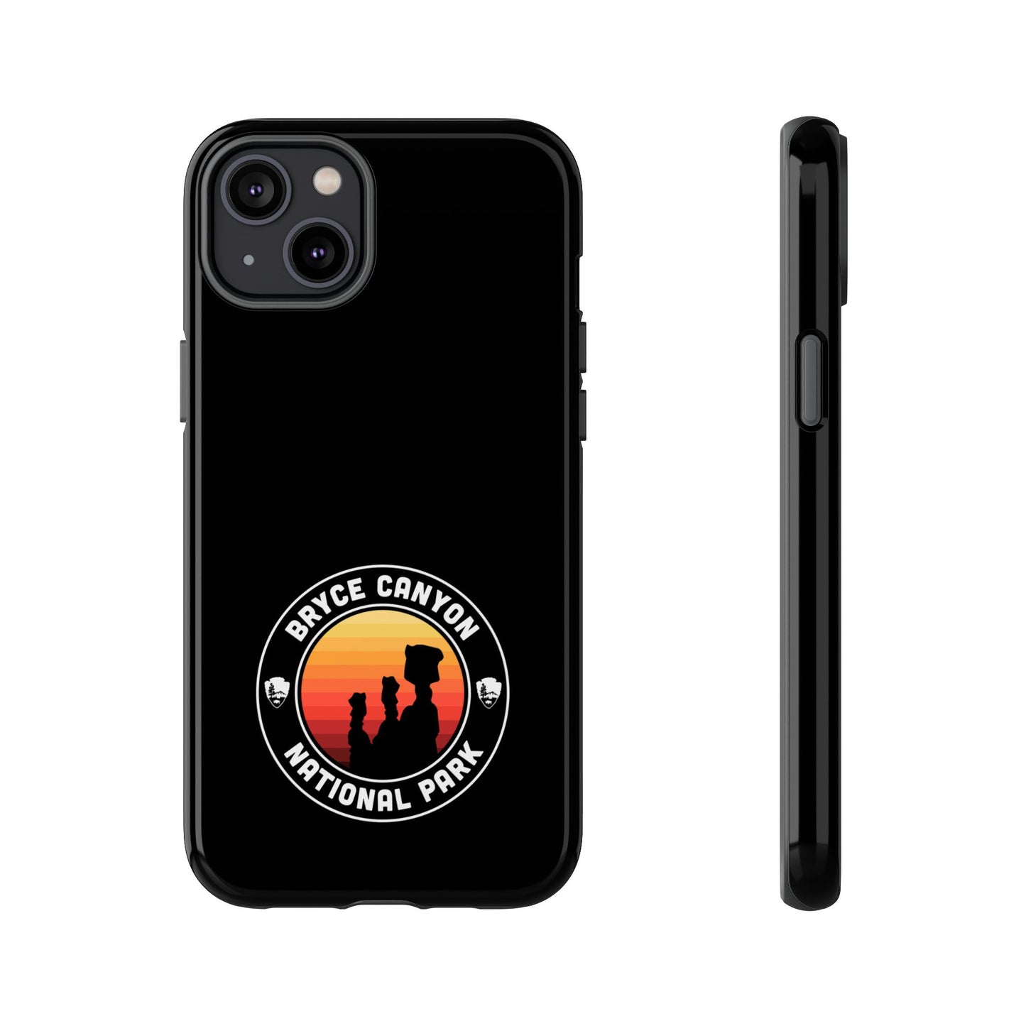 Bryce Canyon National Park Phone Case - Round Emblem Design