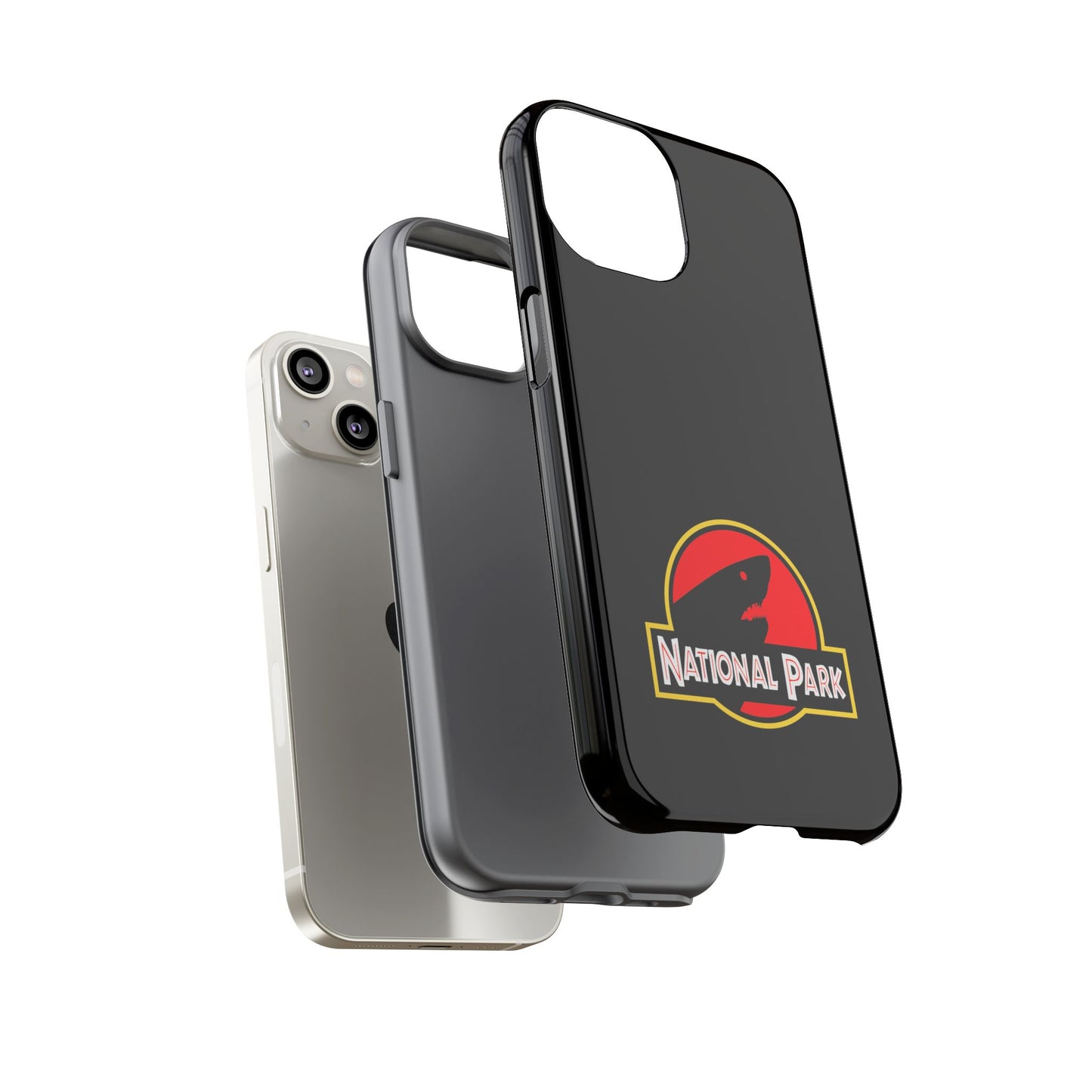 Shark National Park Phone Case - Parody Logo