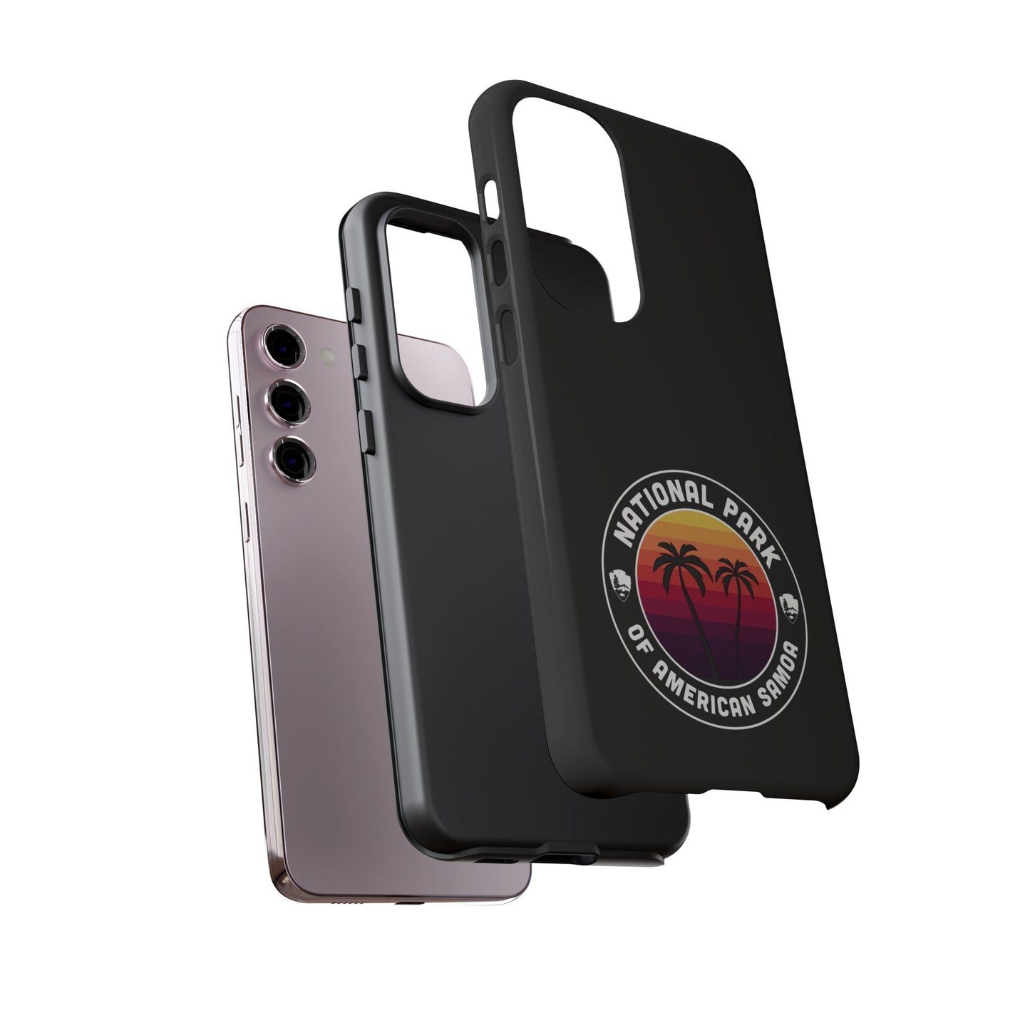 National Park of American Samoa Phone Case - Round Emblem Design