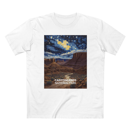 Canyonlands National Park T-Shirt - The Starry Night