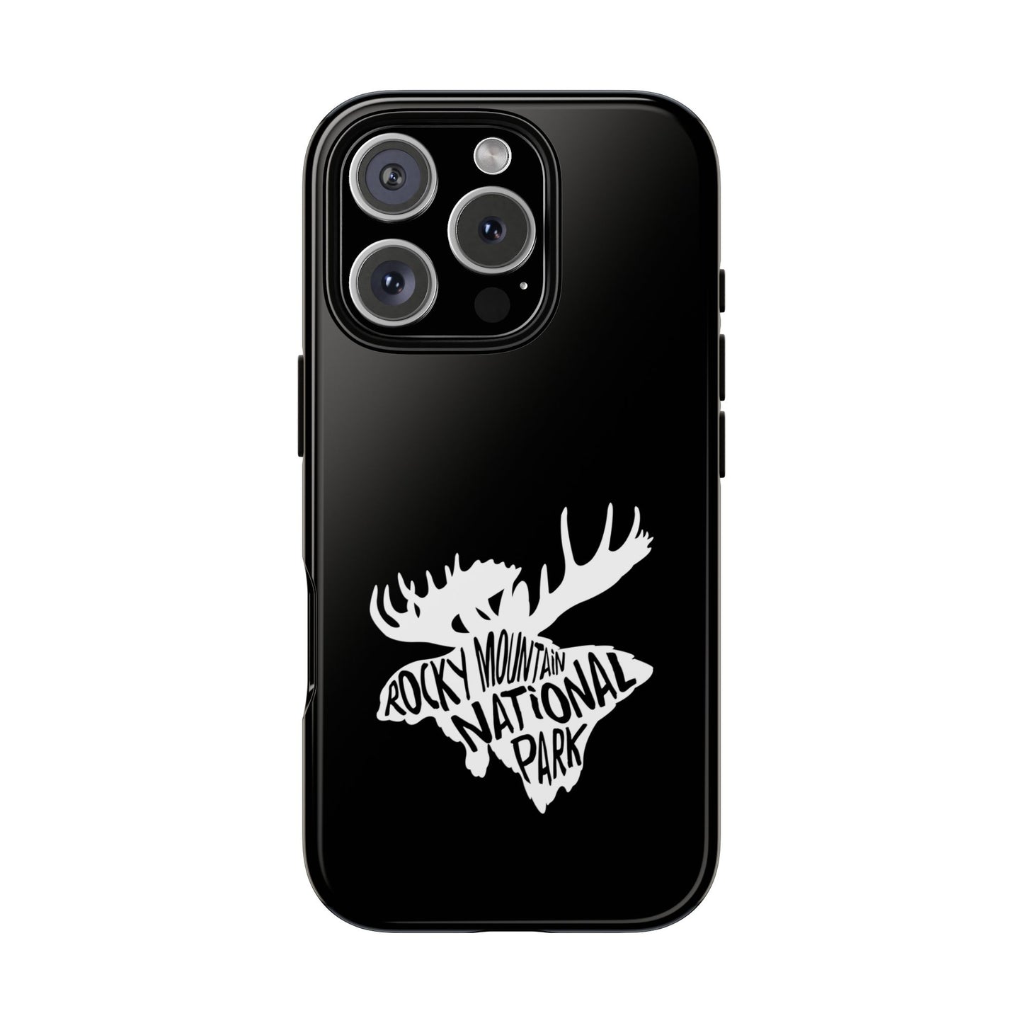 Rocky Mountain National Park Phone Case - Moose Design