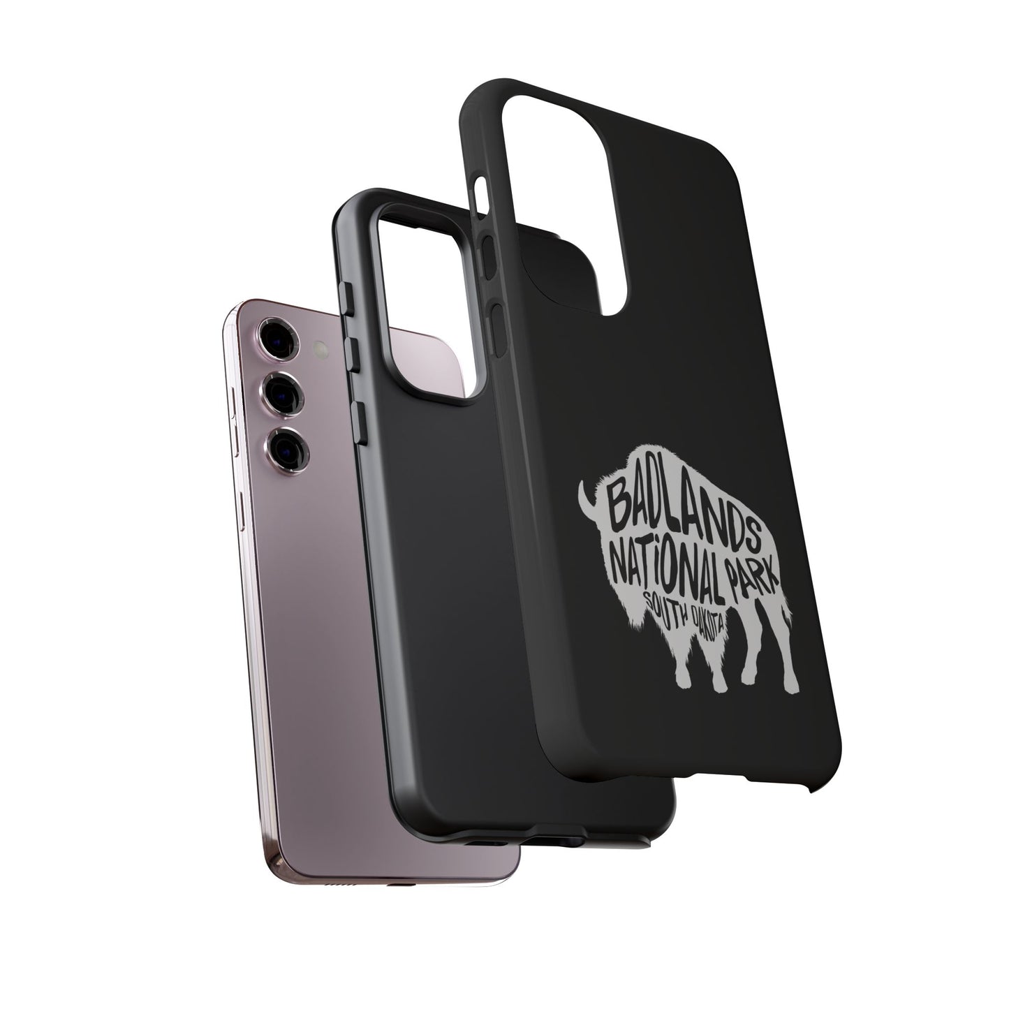 Badlands National Park Phone Case - Bison Design