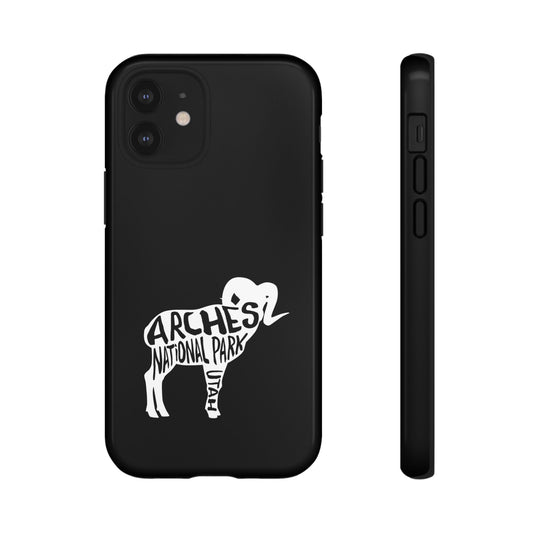 Arches National Park Phone Case - Bighorn Sheep Design