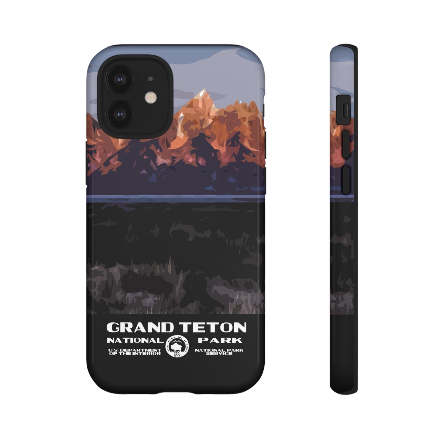 Grand Teton National Park Phone Case - WPA Style