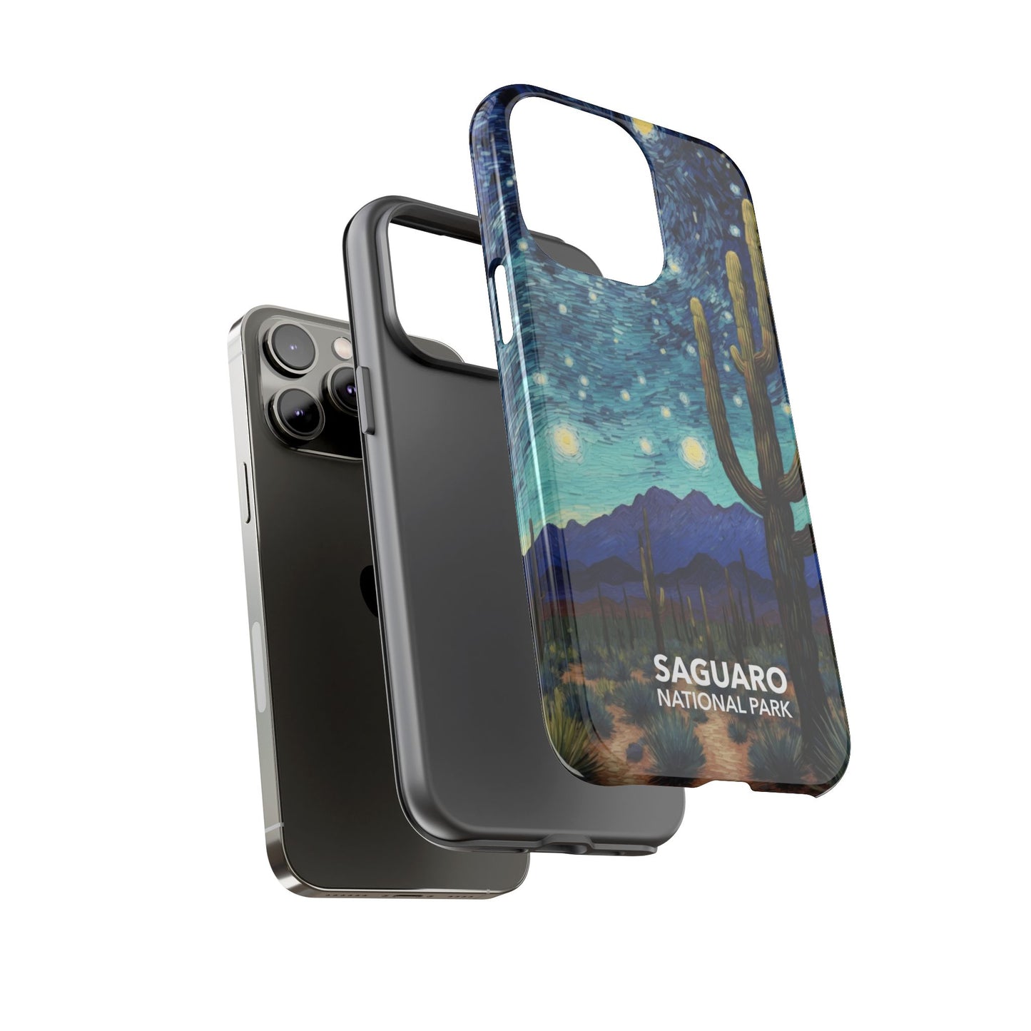 Saguaro National Park Phone Case - Starry Night