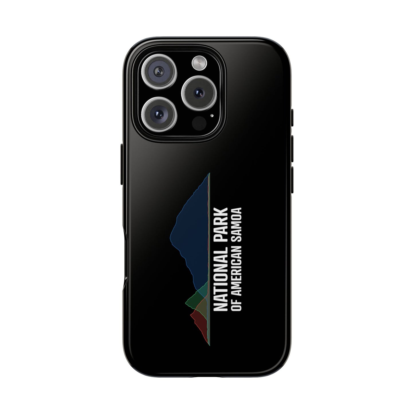 National Park of American Samoa Phone Case - Histogram Design